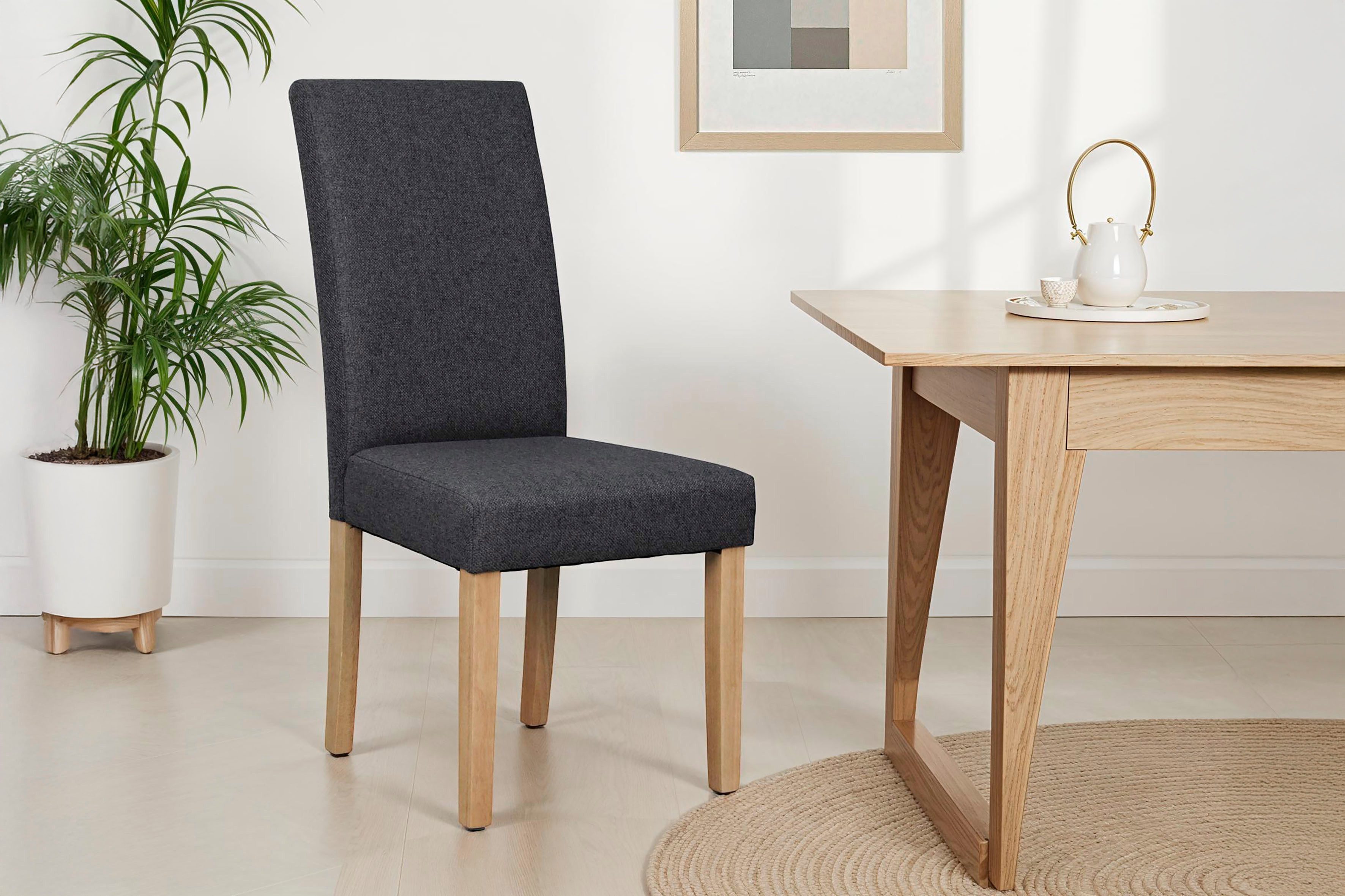 byLIVING Esszimmerstuhl Elias (Set, 2 St), mit Massivholz - Gestell und gem günstig online kaufen