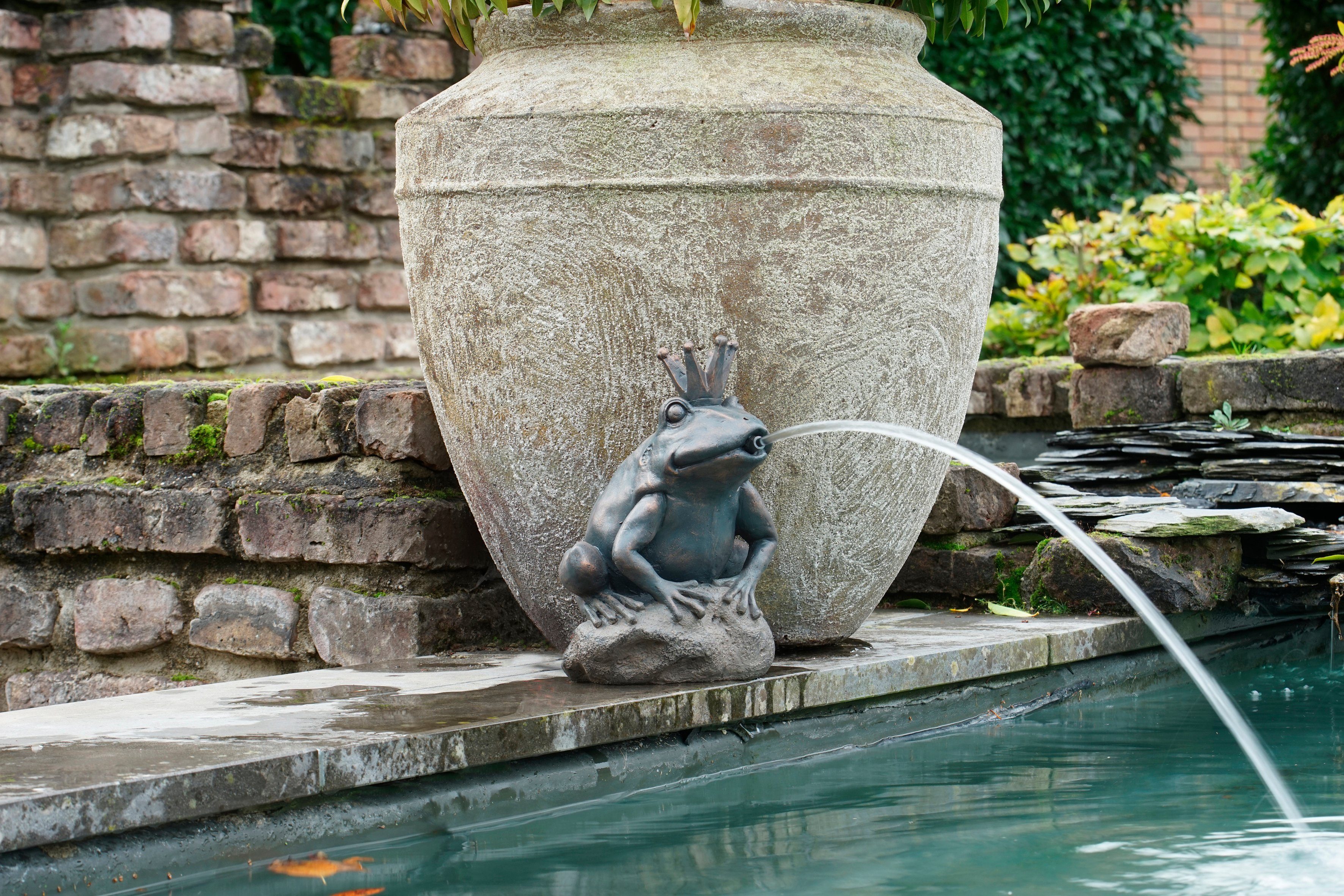 Ubbink Wasserspeier Froschkönigin, BxLxH: 20x19x27 cm, ohne Schlauch und Pu günstig online kaufen