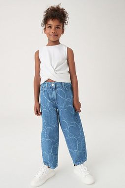 Next 5-Pocket-Jeans Ballonjeans mit Herz (1-tlg)