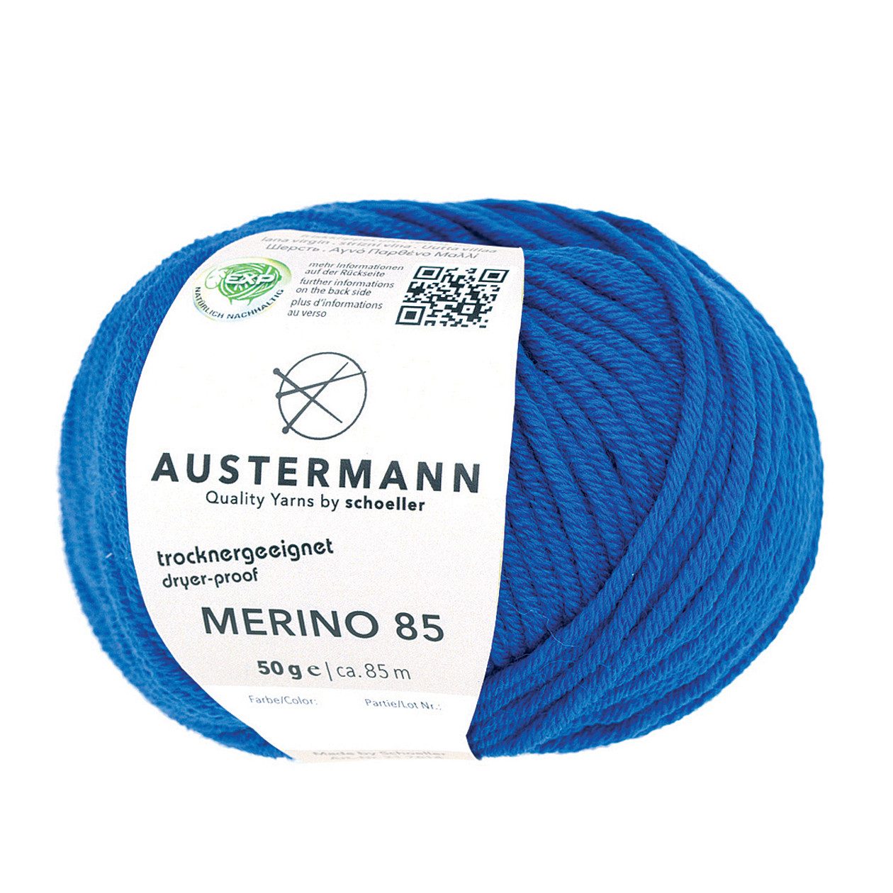 Austermann Garn Merino 85 Häkelwolle, 85,00 m, angenehmer, kaschmirartiger Griff