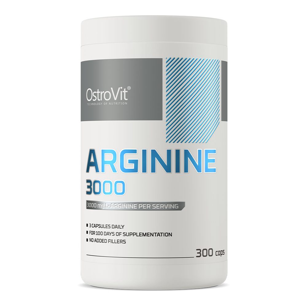 OstroVit Arginin 3000 / 300 Kapseln Aminosäure L-Arginin Kapseln