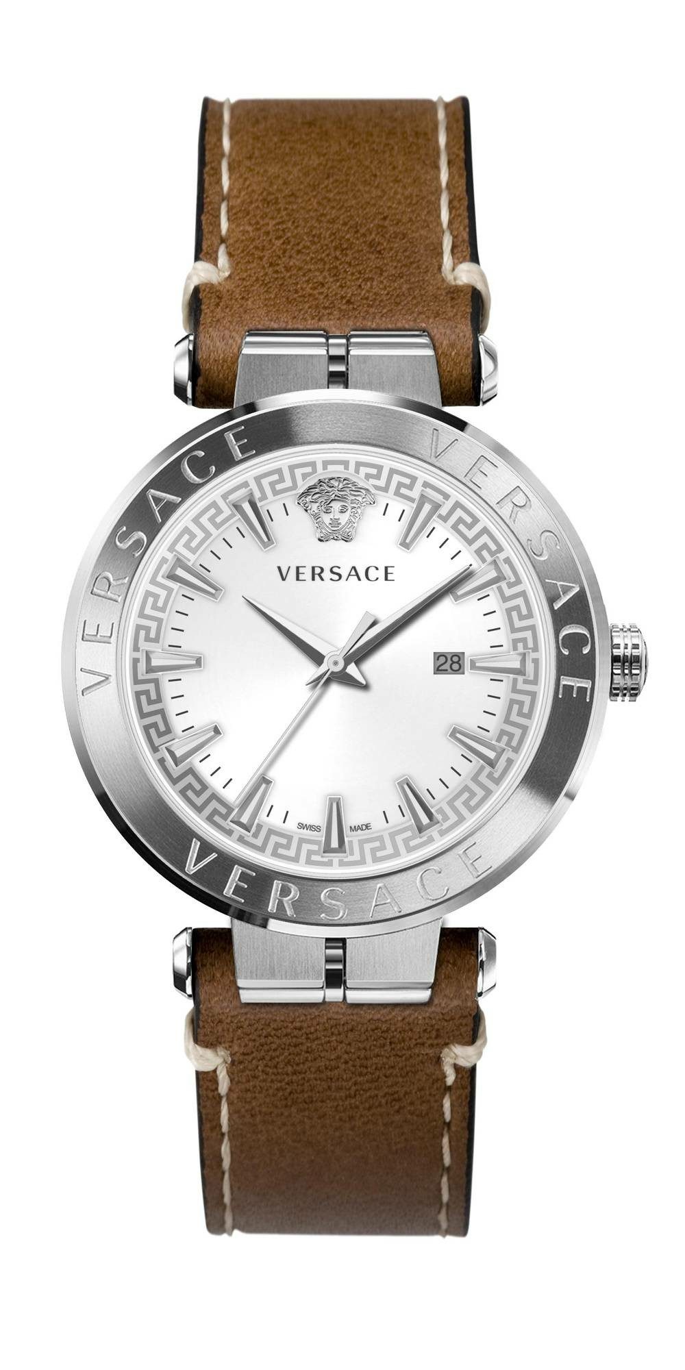 Versace Quarzuhr Analoguhr für Herren, (1-tlg)