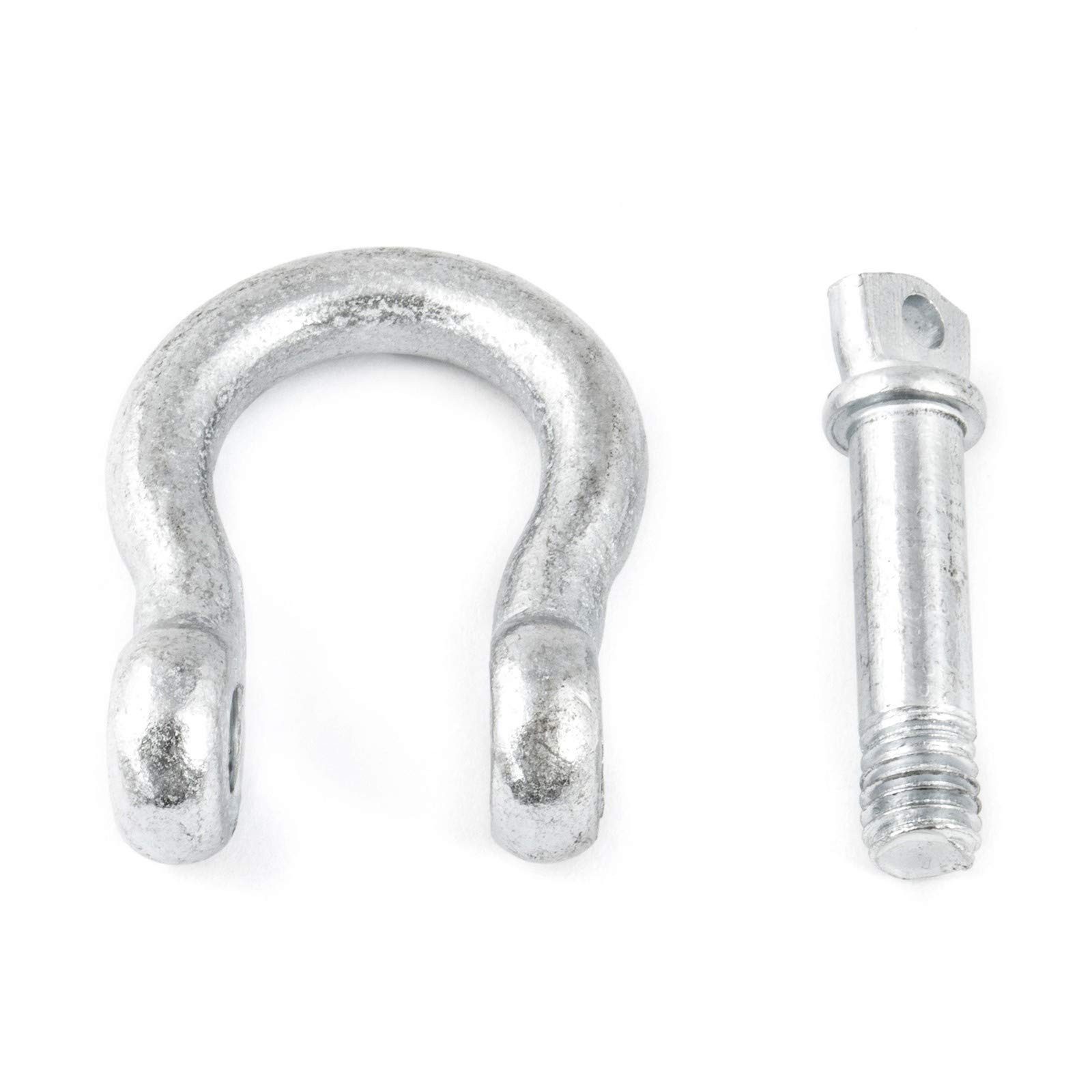 DQ-PP Schäkel DQ-PP 20 stk. GESCHWEIFTE SCHÄKEL, 8mm, 10mm, Stahl Verzinkt