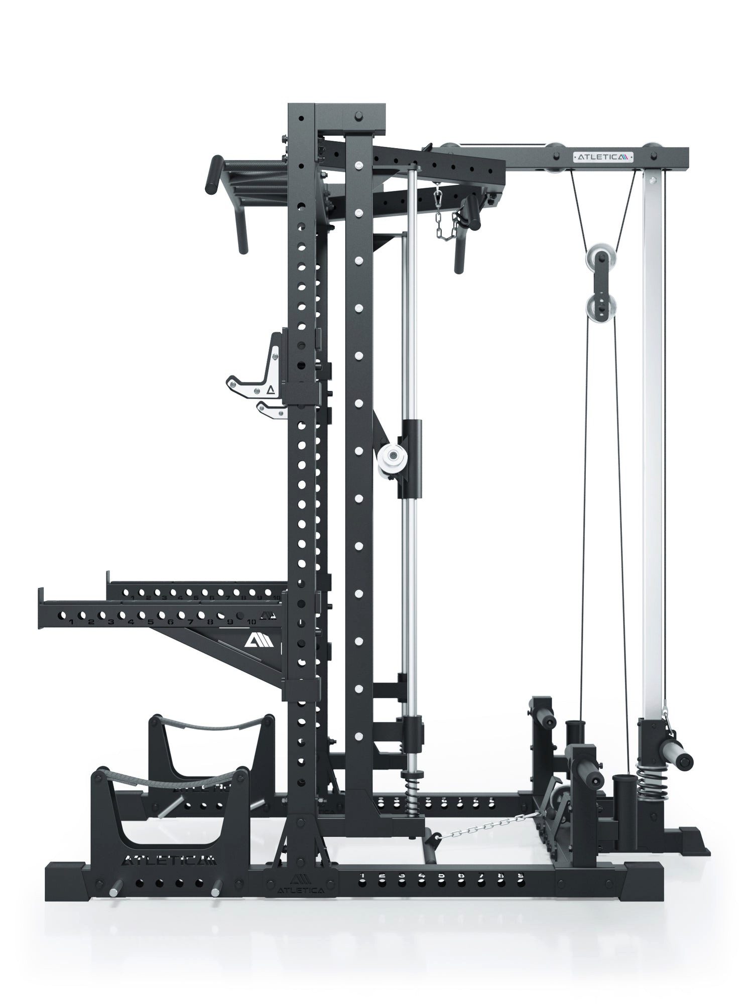 ATLETICA Power Rack R7 Nemesis, Plate Loaded Version