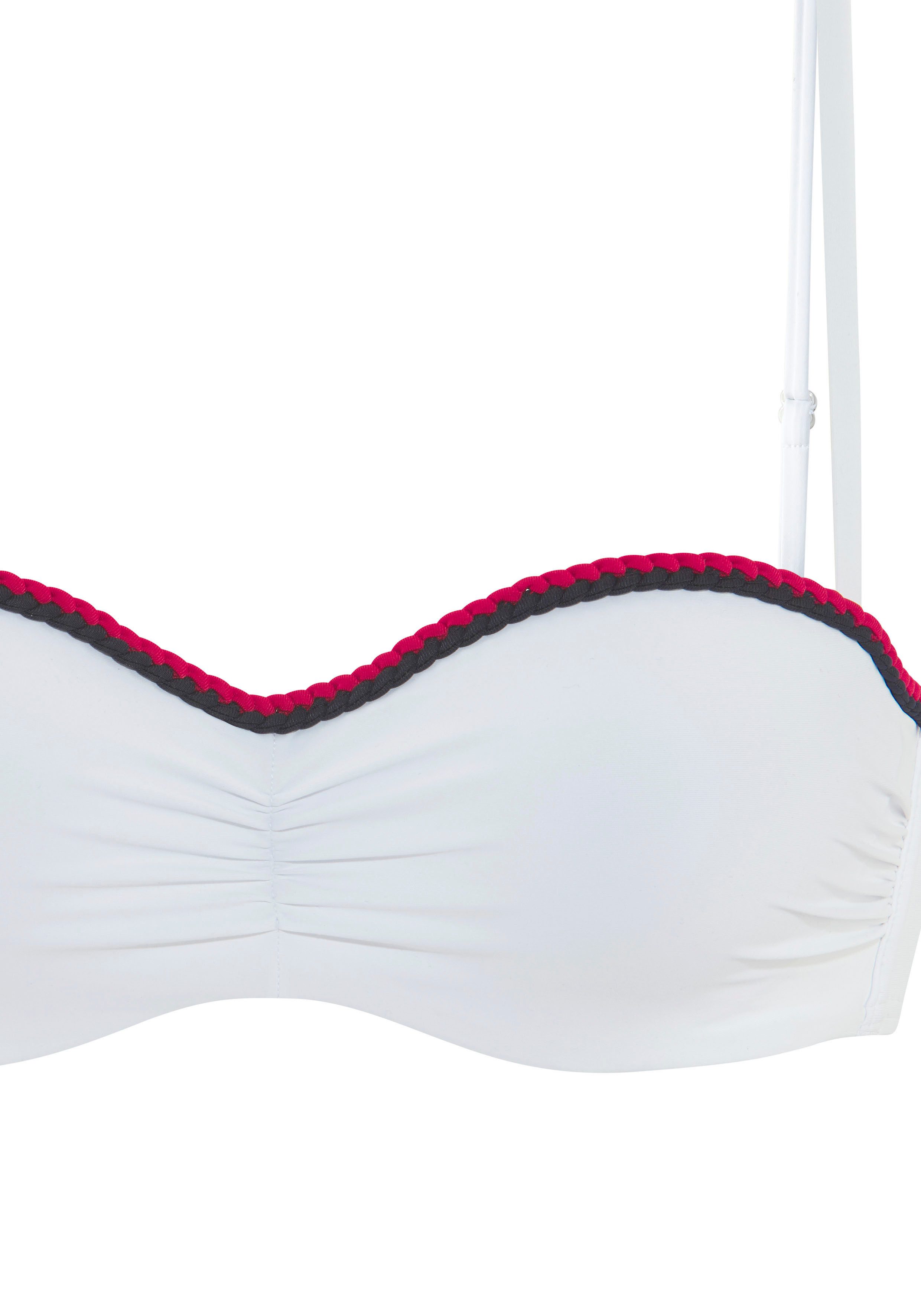 s.Oliver Bügel-Bandeau-Bikini-Top Junis, mit geflochtenen Details