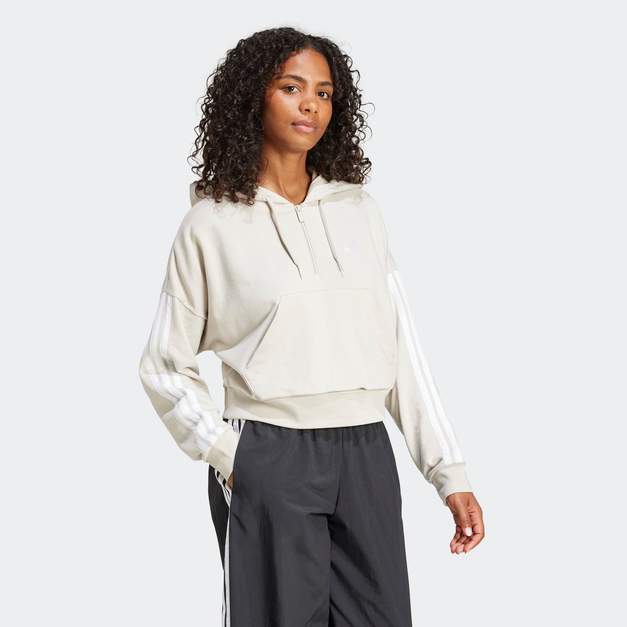 adidas Sportswear Kapuzensweatshirt W 3S FT günstig online kaufen