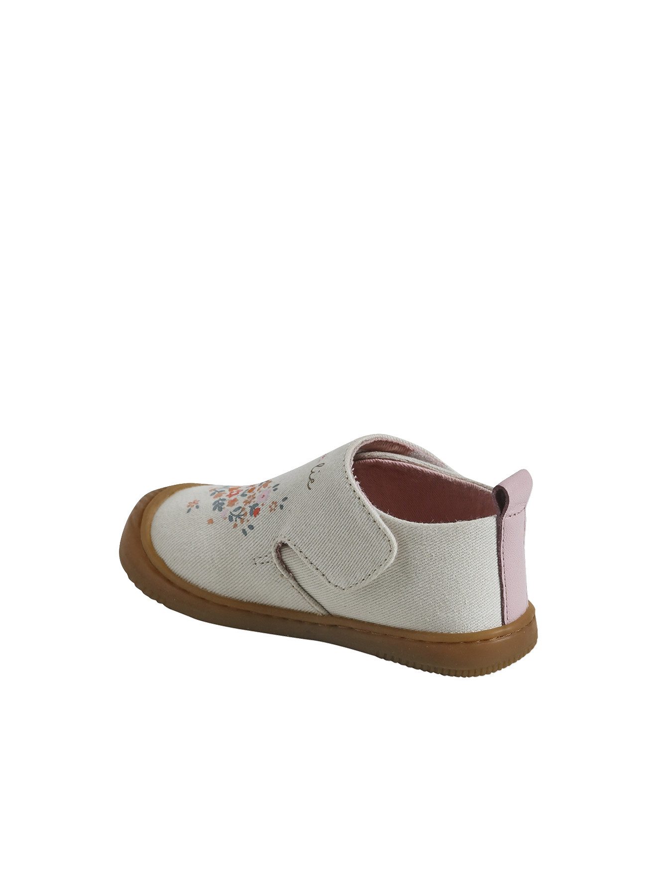 vertbaudet Baby Stoff-Hausschuhe mit Klettverschluss Hausschuh – Bild 5 von 5