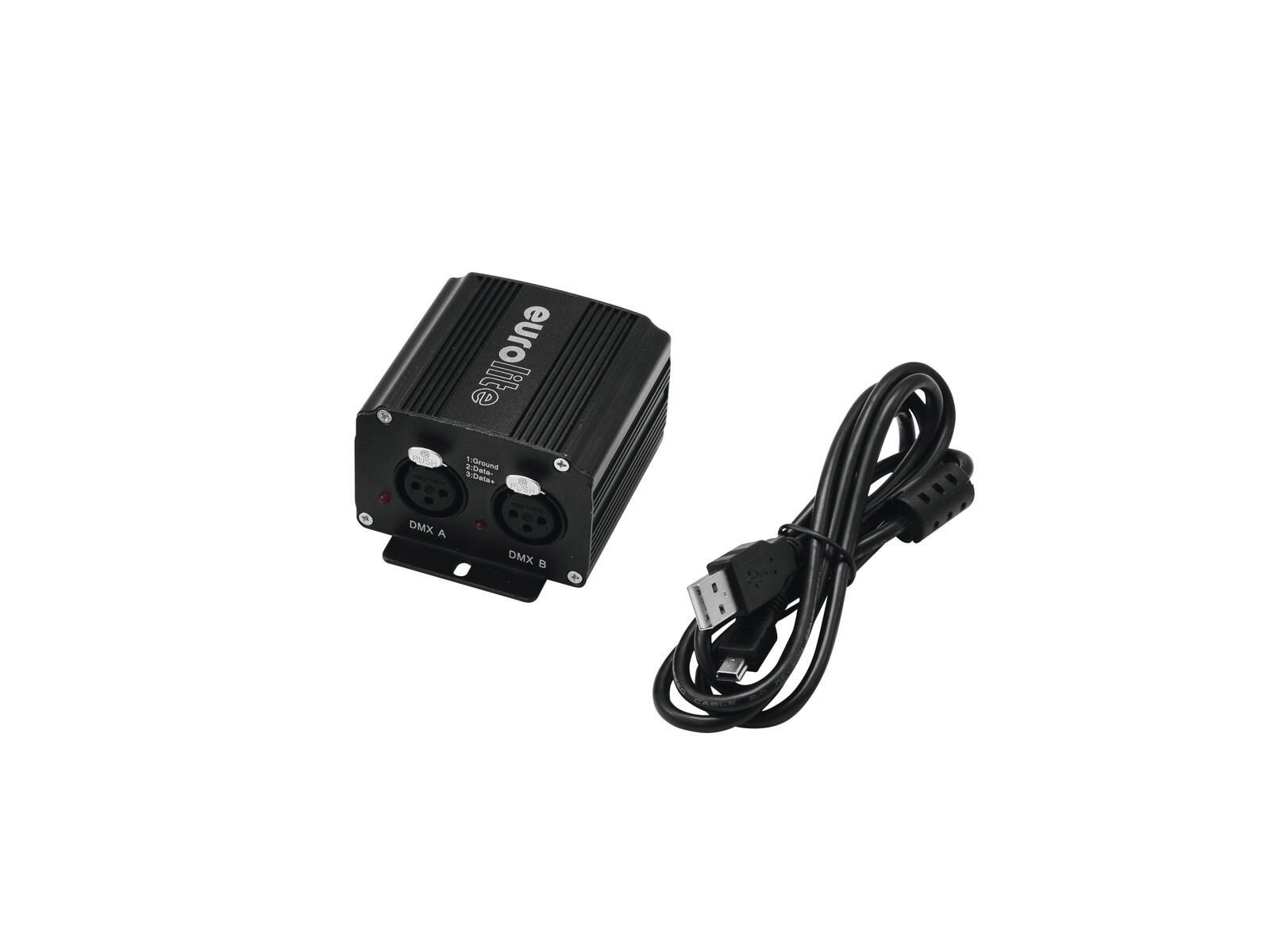 Discolicht EUROLITE USB-Interface 2x512 DMX/Artnet inkl.64x DMX512 Steuersoftware