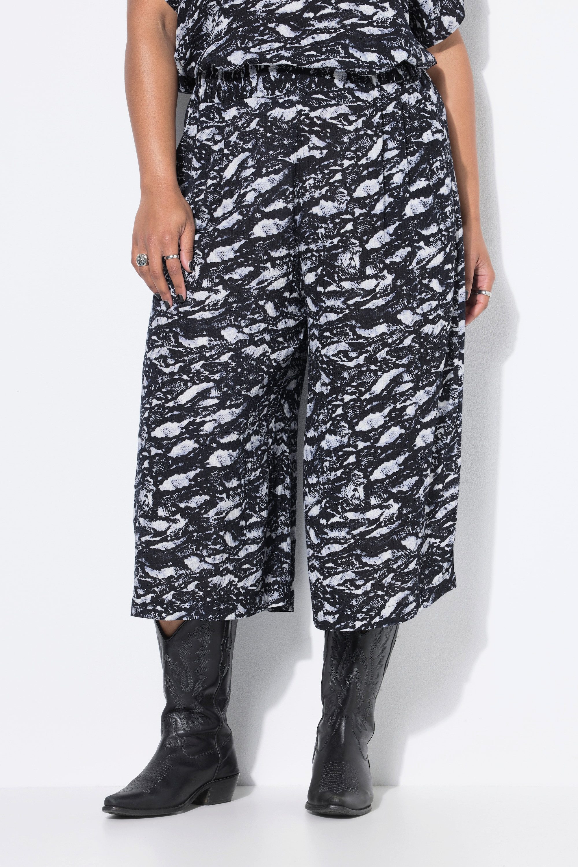 Culotte Culotte Very Wide Legs Alloverprint