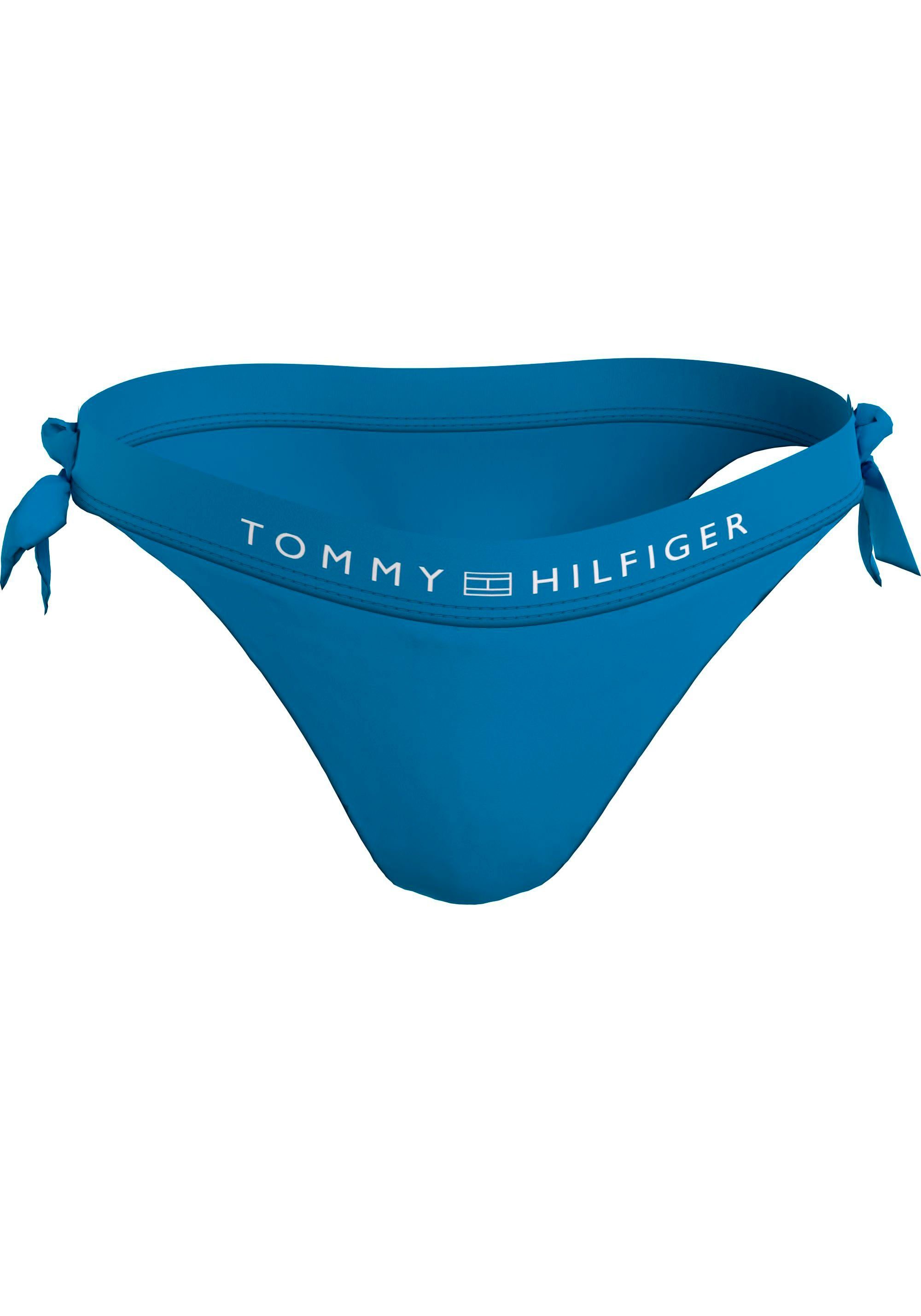 Tommy Hilfiger Swimwear Bikini-Hose TH Hilfiger -Brandlabel TIE mit SIDE BIKINI Tommy