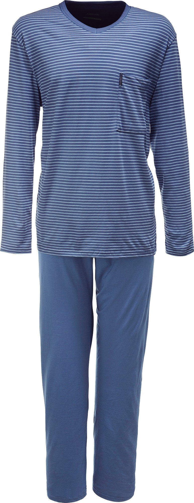 Ammann Pyjama Bio Herren-Schlafanzug "EXTRA LIGHT günstig online kaufen