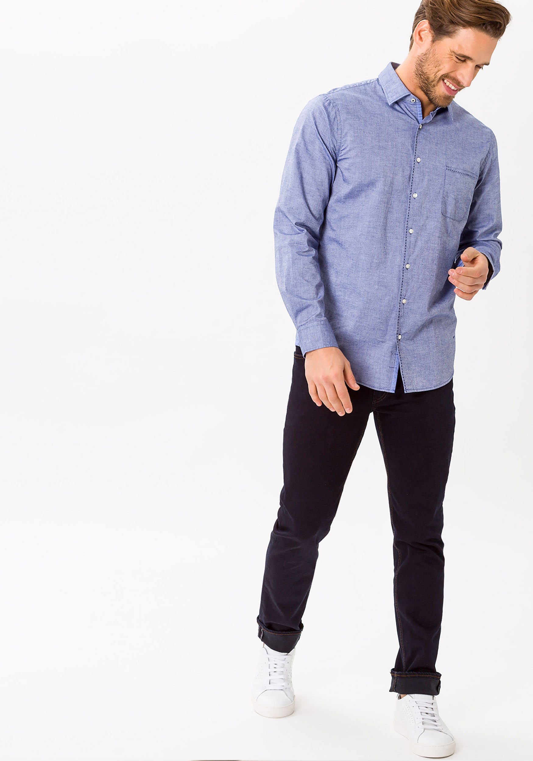 Brax 5-Pocket-Jeans CHUCK Hi-Flex Stretch Denim, elastisch und bequem