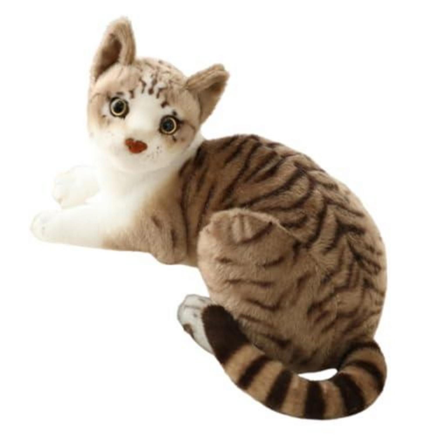 LuxusKollektion Kuscheltier Kuscheltier Katze Siamkatze Tabbykatze Kinder 26cm Tabby-a