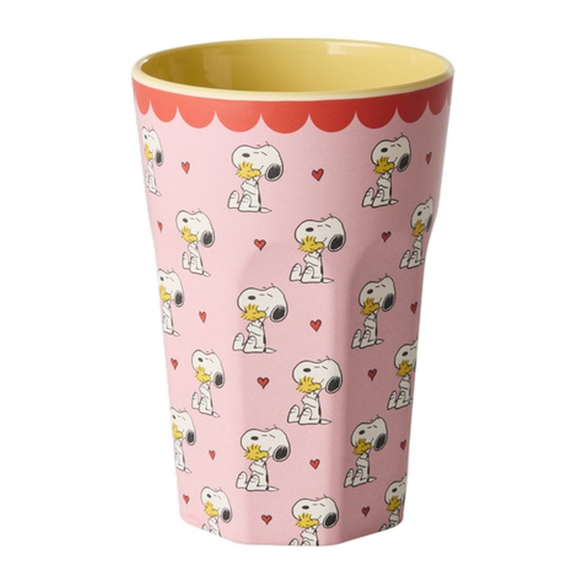 rice Becher Melamin Snoopy Design 400 ml, robust, spülmaschinengeeignet