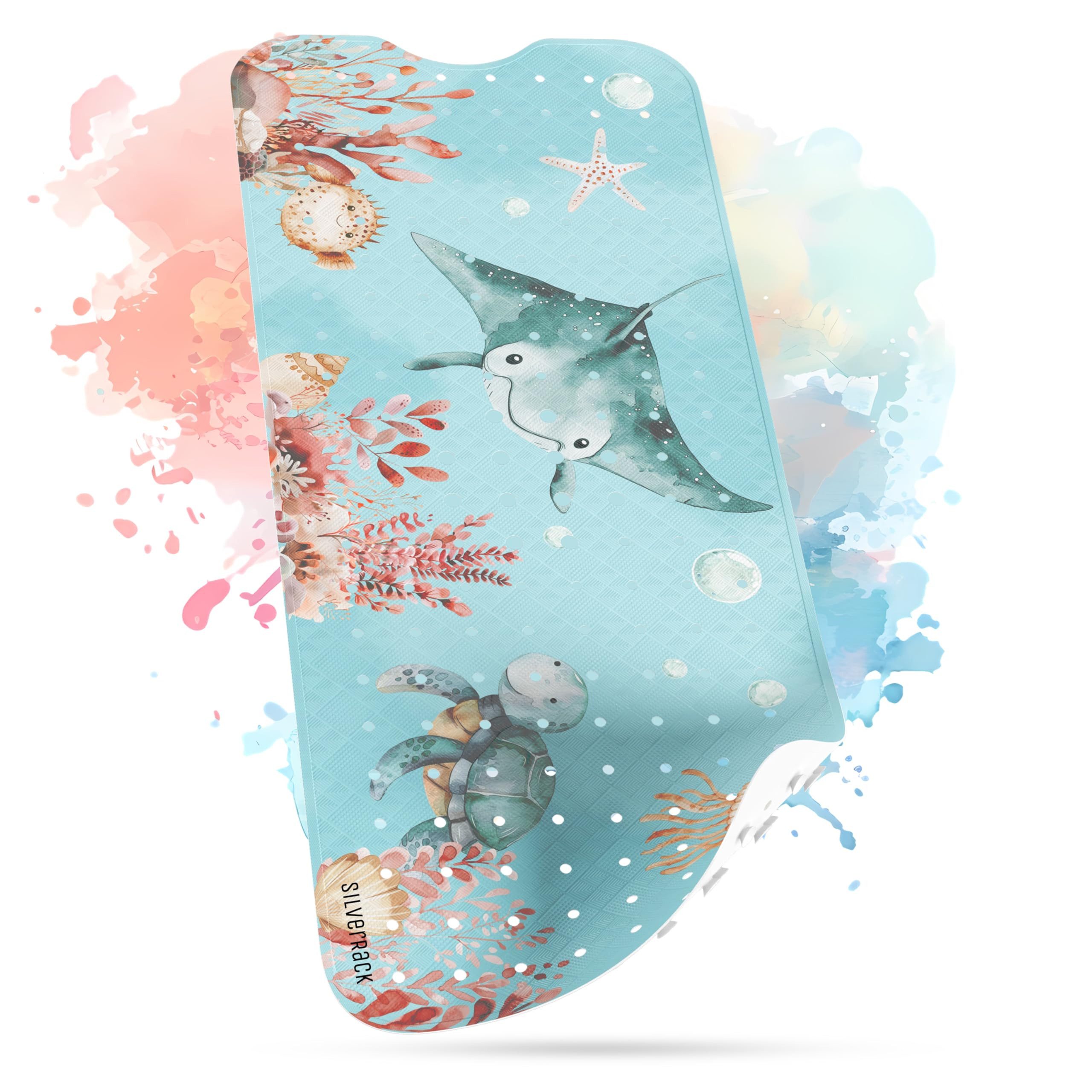 SilverRack Badematte Kinder rutschfest [100x40cm] - günstig online kaufen