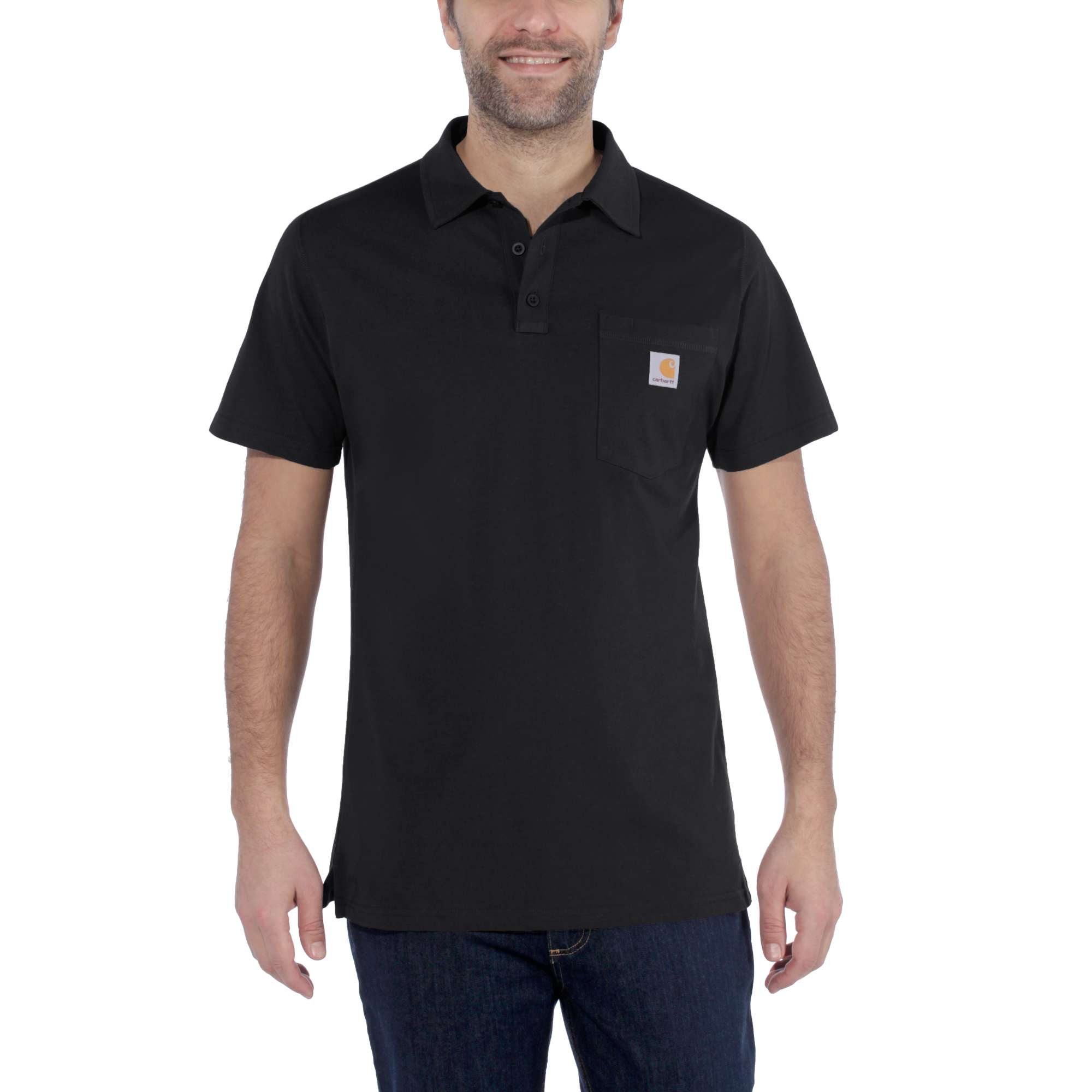 Carhartt Poloshirt FORCE COTTON DELMONT POCKET POLO (1-tlg)