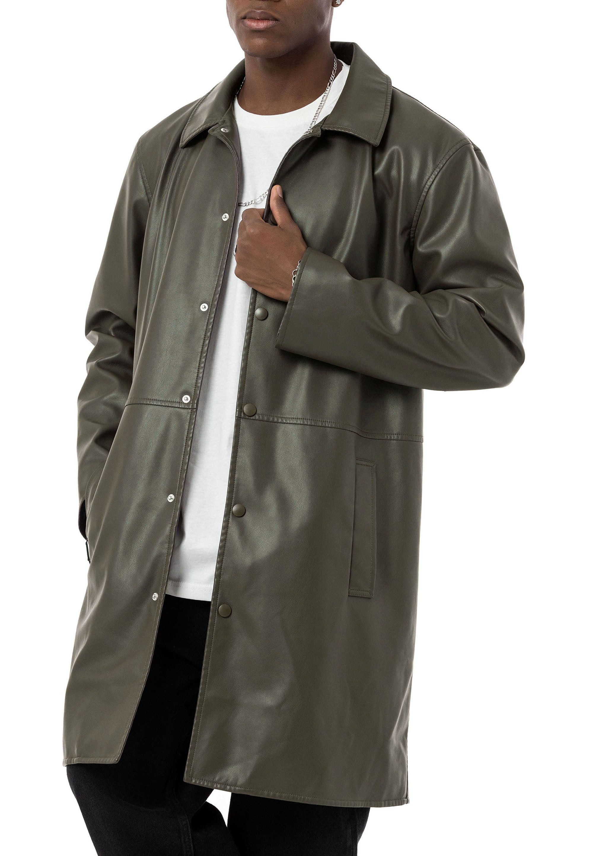 RedBridge Lederimitatjacke Red Bridge Herren Kunstleder günstig online kaufen