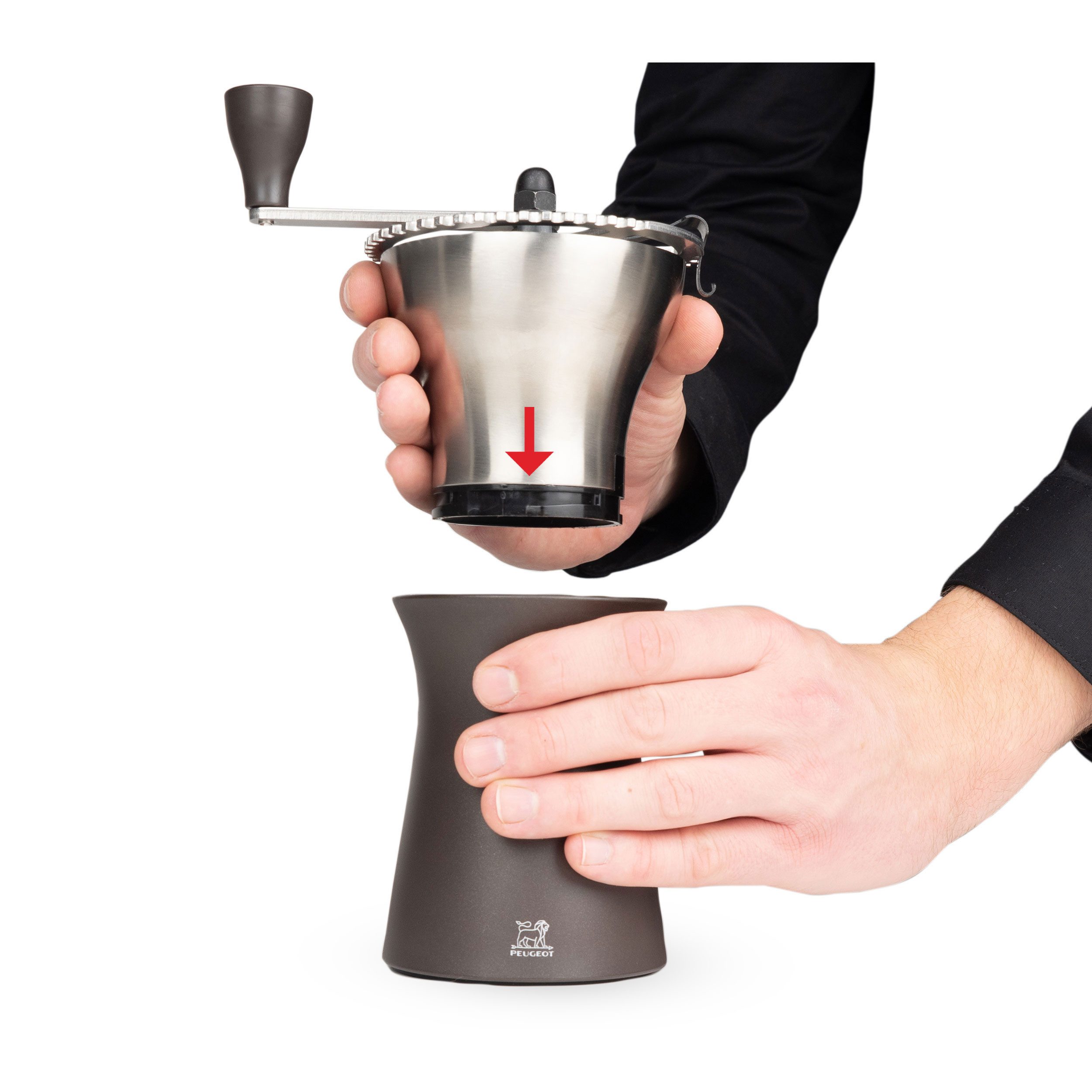 PEUGEOT Kaffeemühle KRONOS 19cm Manuell Stahlmahlwerk
