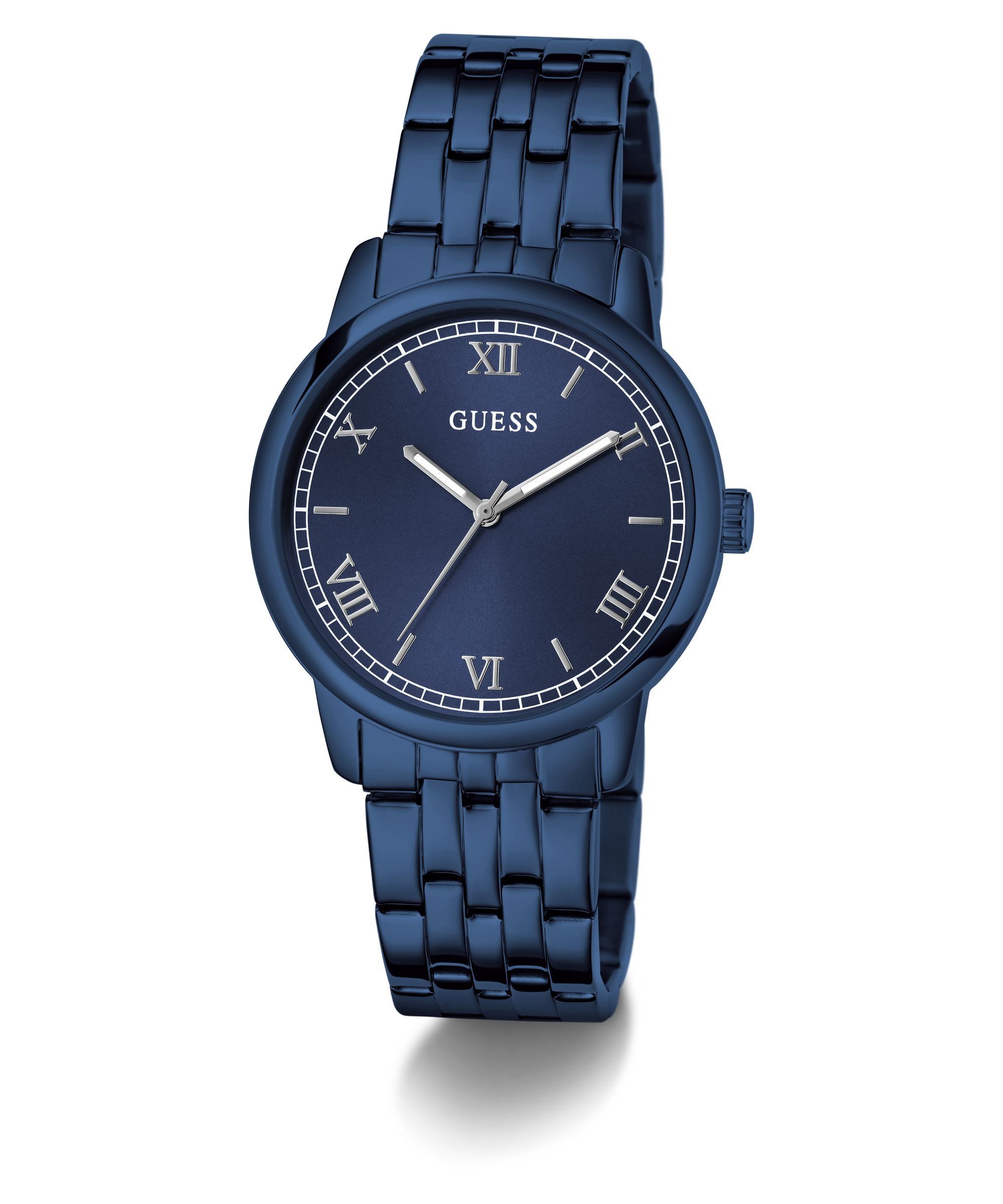 Guess Quarzuhr CHANDLER GW1053G7, Armbanduhr, Herrenuhr, Edelstahlarmband, analog
