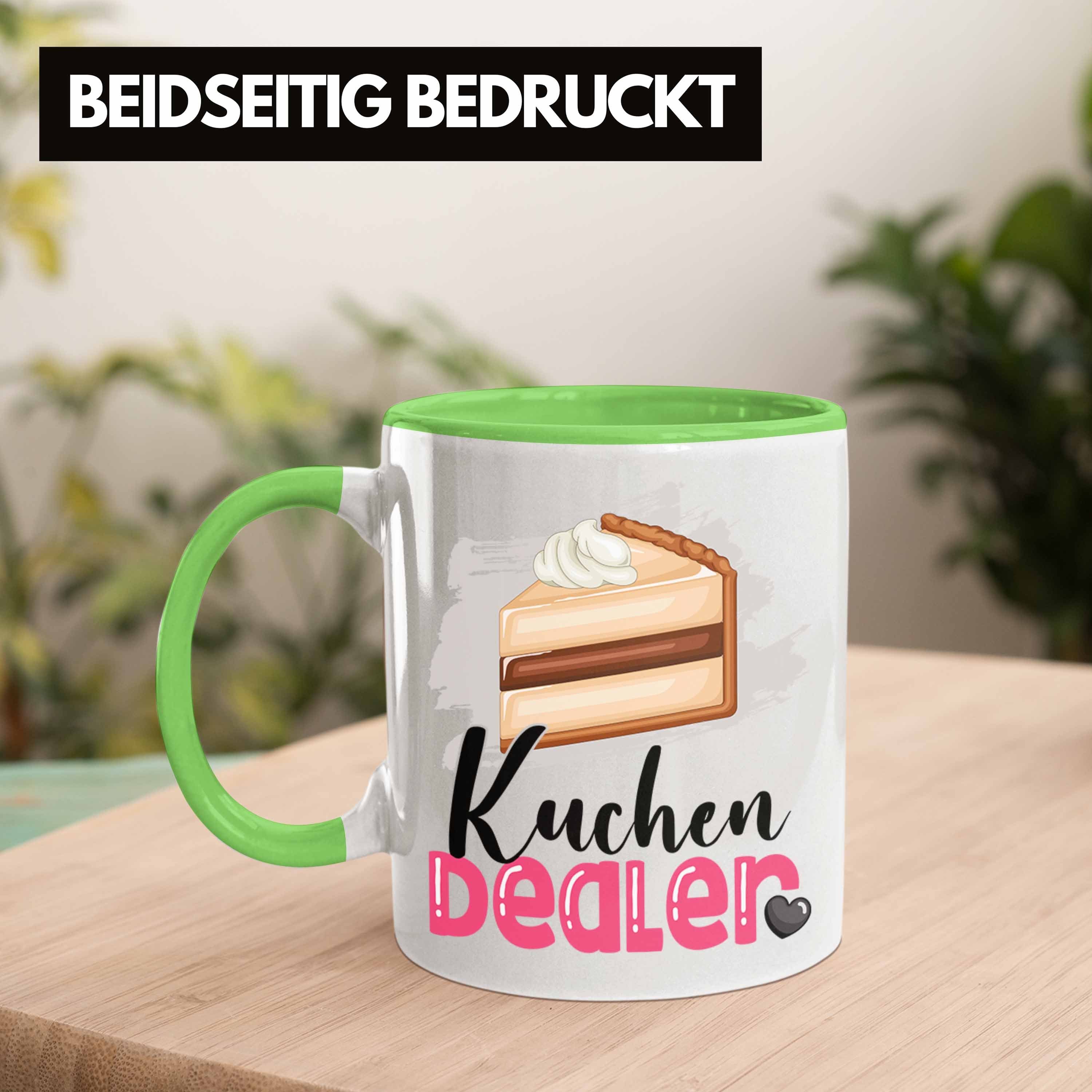 Ges Geschenk Tasse Geburtstag Dealer Kuchen Kuchenverkäufer Tasse für Trendation Spruch Grün