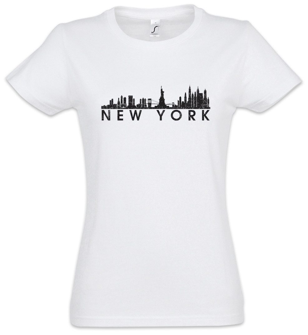 Urban Backwoods Print-Shirt Skyline New York günstig online kaufen