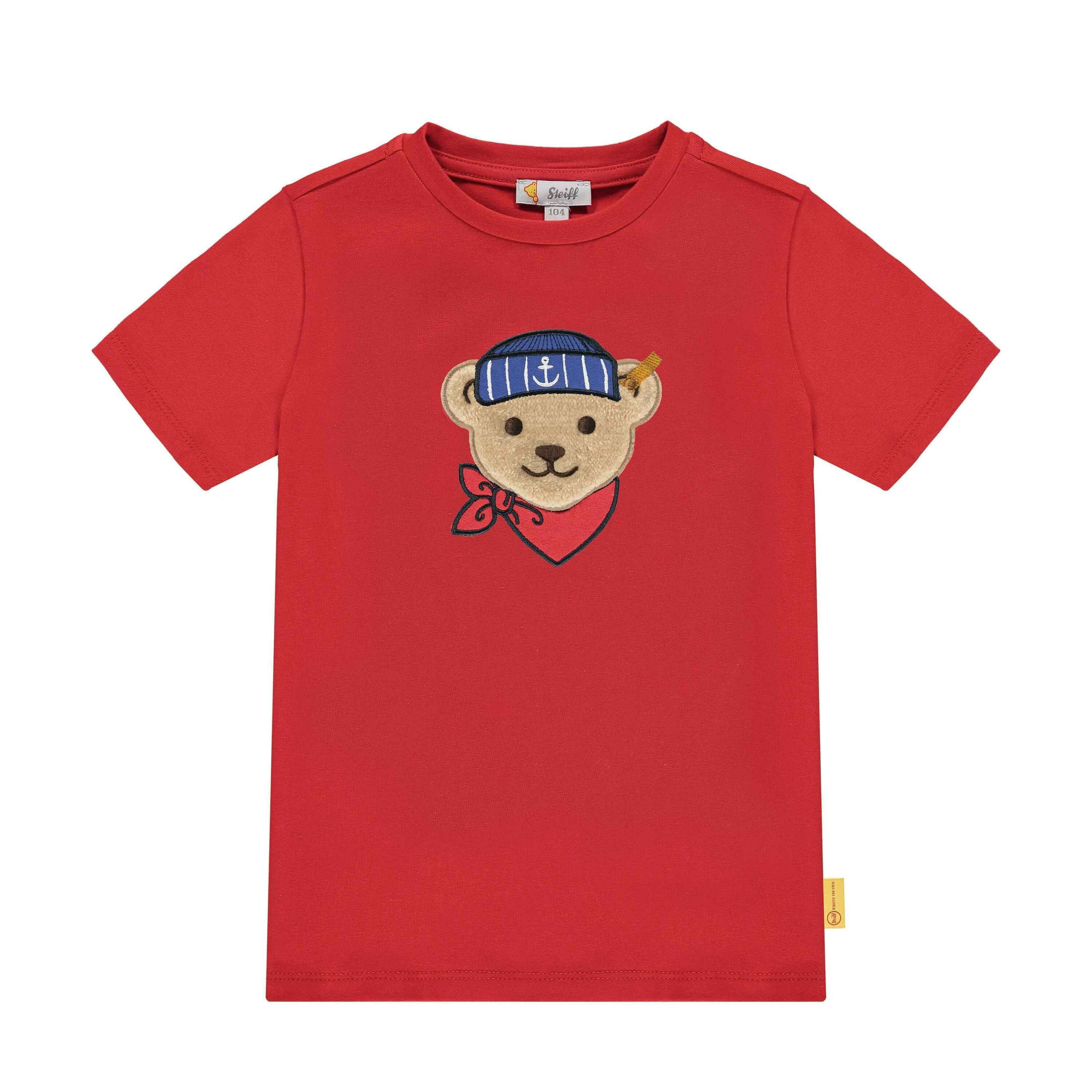 Steiff T-Shirt T-Shirt mit Teddybär Matrose