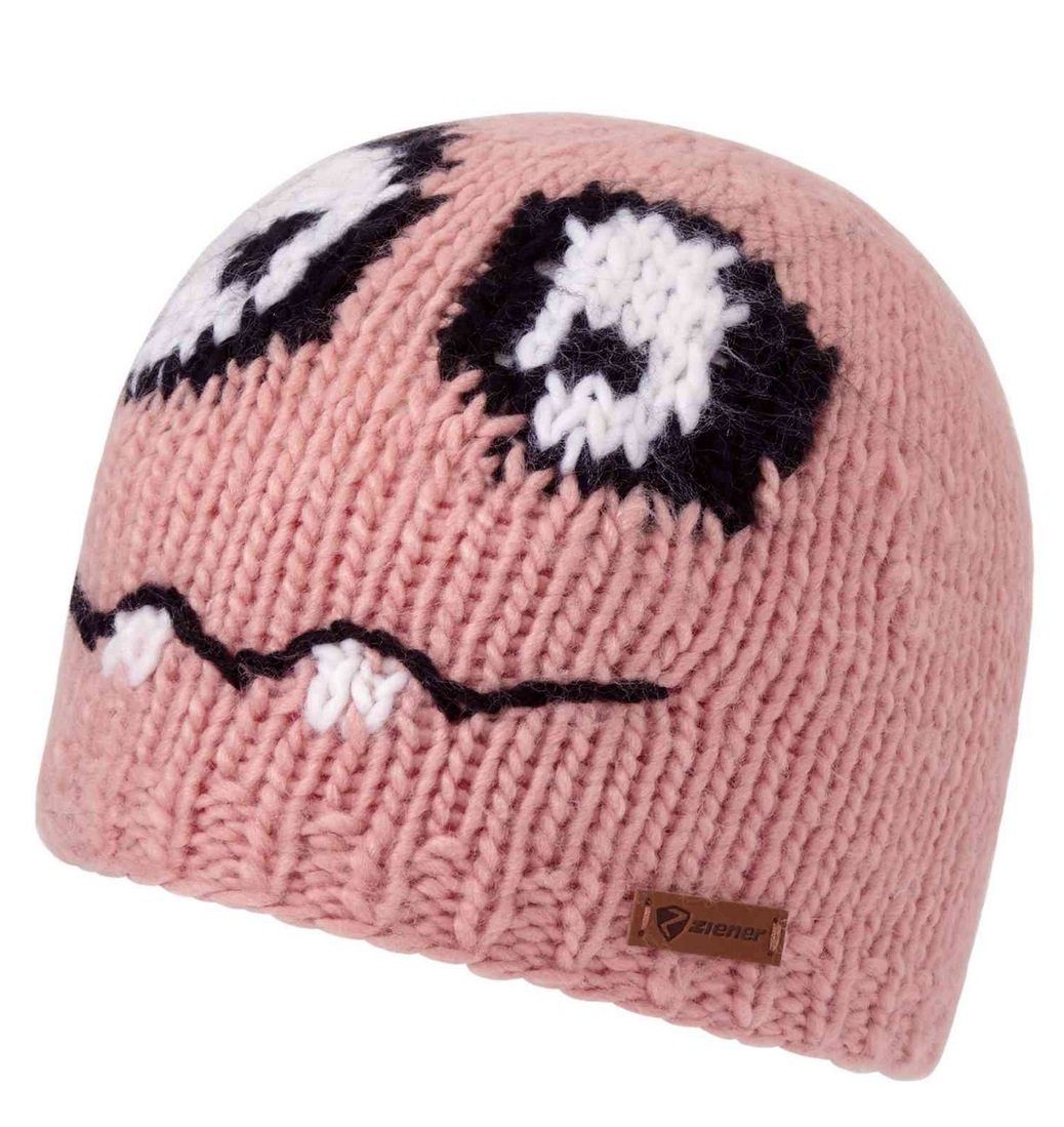 Ziener Strickmütze (Beanie) Iroko rosa Kinder