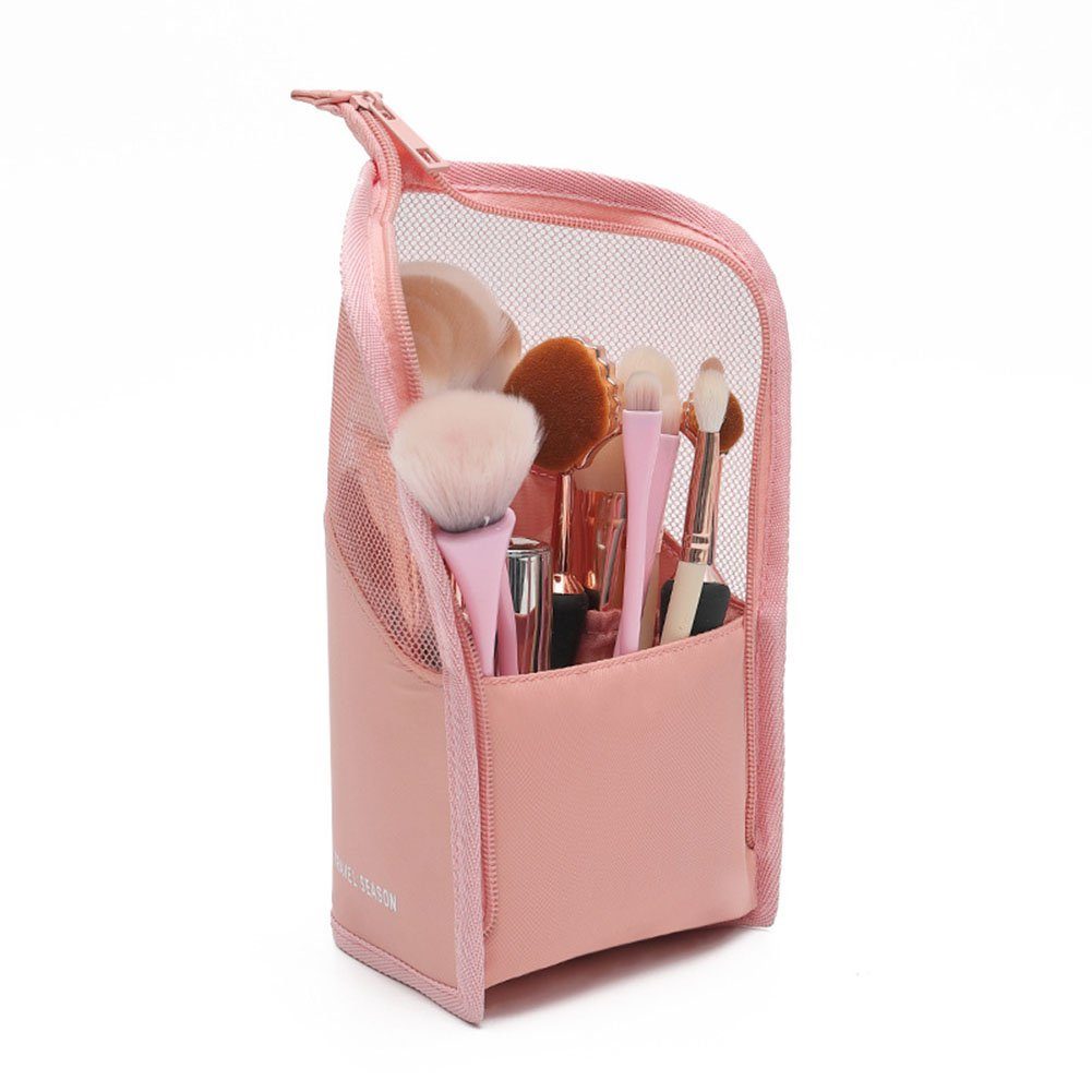 Pinsel Reißverschluss Make up Rosa Tasche Reise HAMÖWO Wasserdicht Kosmetiktasche mit