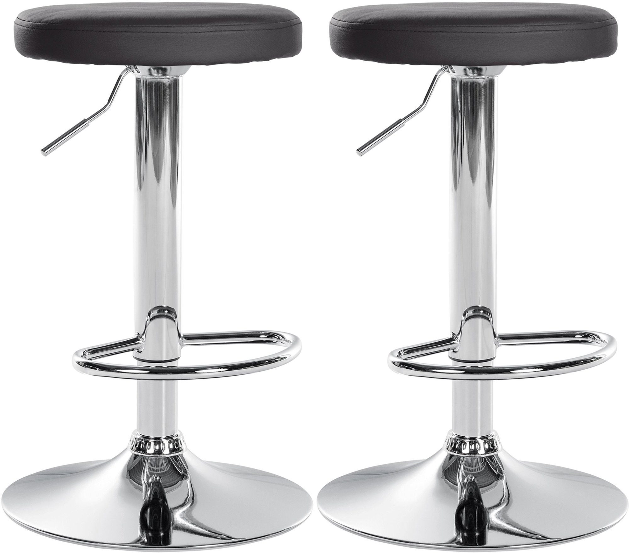 CLP Barhocker Ponte Kunstleder (2er Set, günstig online kaufen