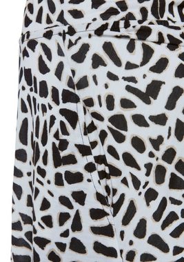 LASCANA Jerseykleid mit Animalprint, kurzärmliges Sommerkleid, casual-chic