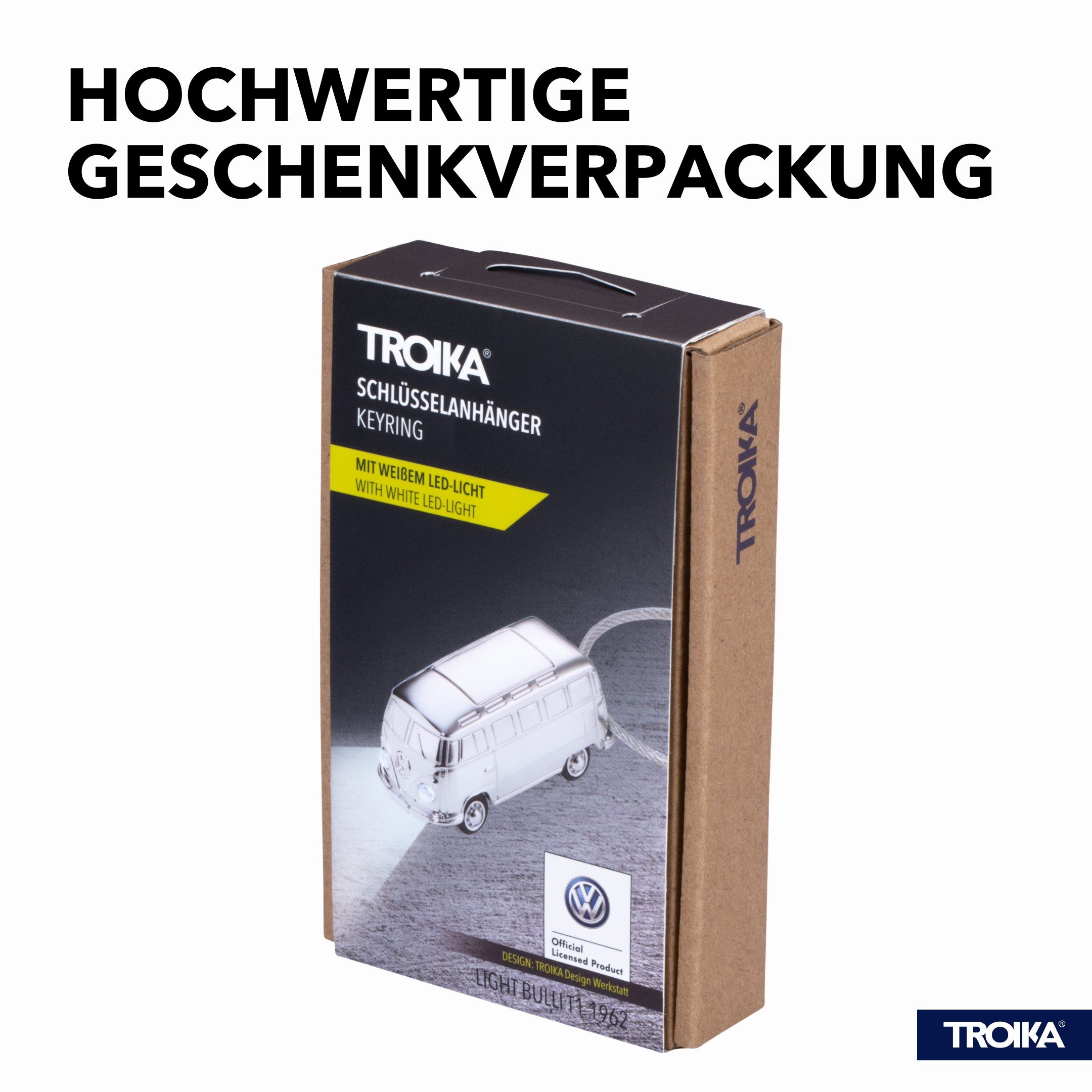 TROIKA Schlüsselanhänger LIGHT BULLI T1 1962
