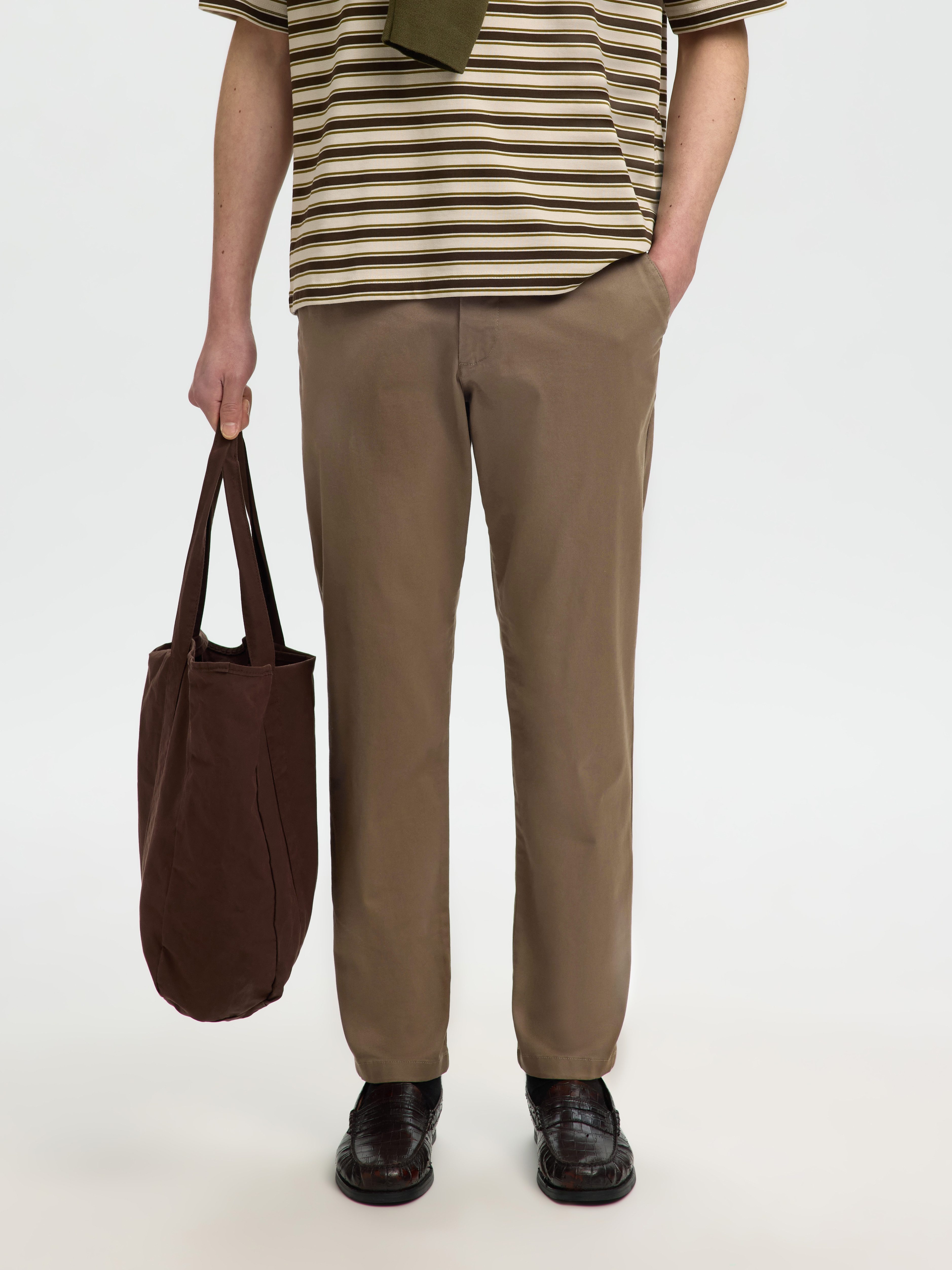 Selected Chinos SLH175-SLIM NEW MILES FLEX PANT NOOS Baumwollmischung, slim fitslim fit