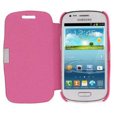 König Design Handyhülle Samsung Galaxy S3 Mini, Samsung Galaxy S3 Mini Handyhülle Backcover Rosa
