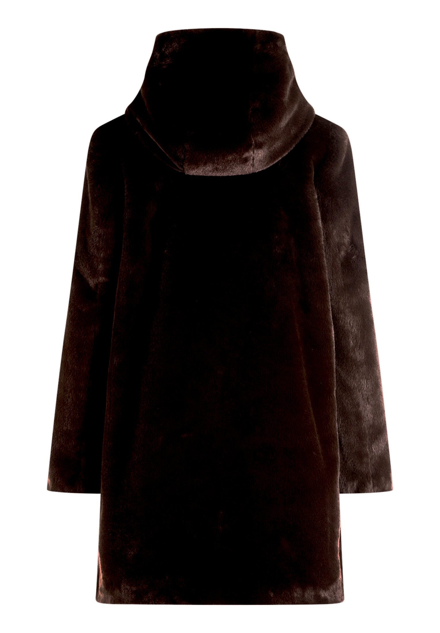 Betty Barclay Plüschjacke Damen mit Kapuze