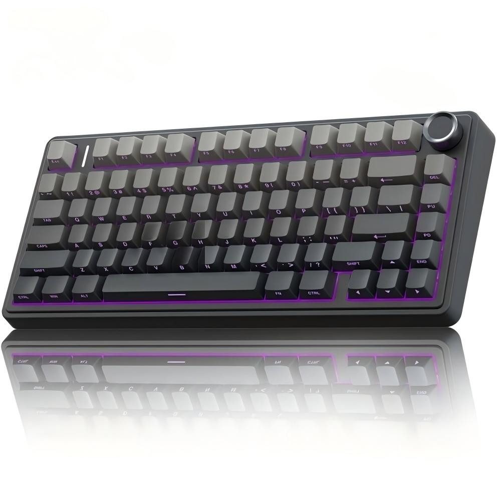 nsihing AULA F75 Mechanische Gaming Tastatur, RGB, Hot Swap, kabellos Gaming-Tastatur