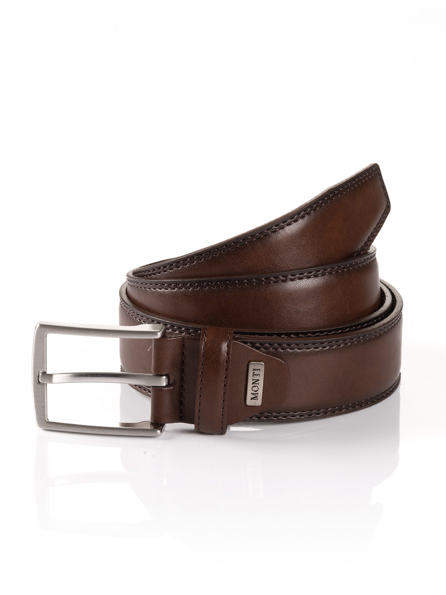 MONTI Synthetikgürtel WIEN 3,5 cm breit, Klassisch-Business, kürzbar, bis Gr. 150 cm