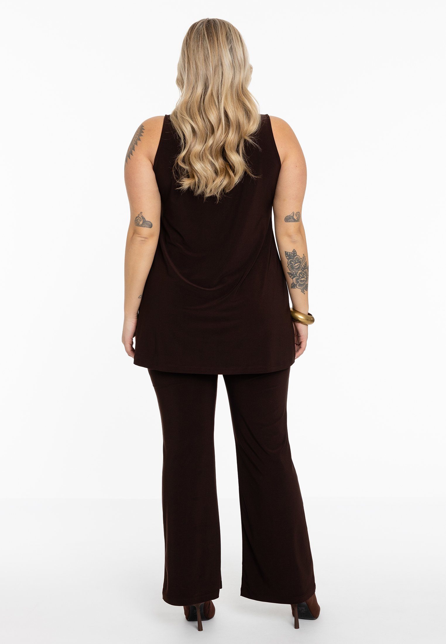 YOEK Shirttop Damen Top Große Größen