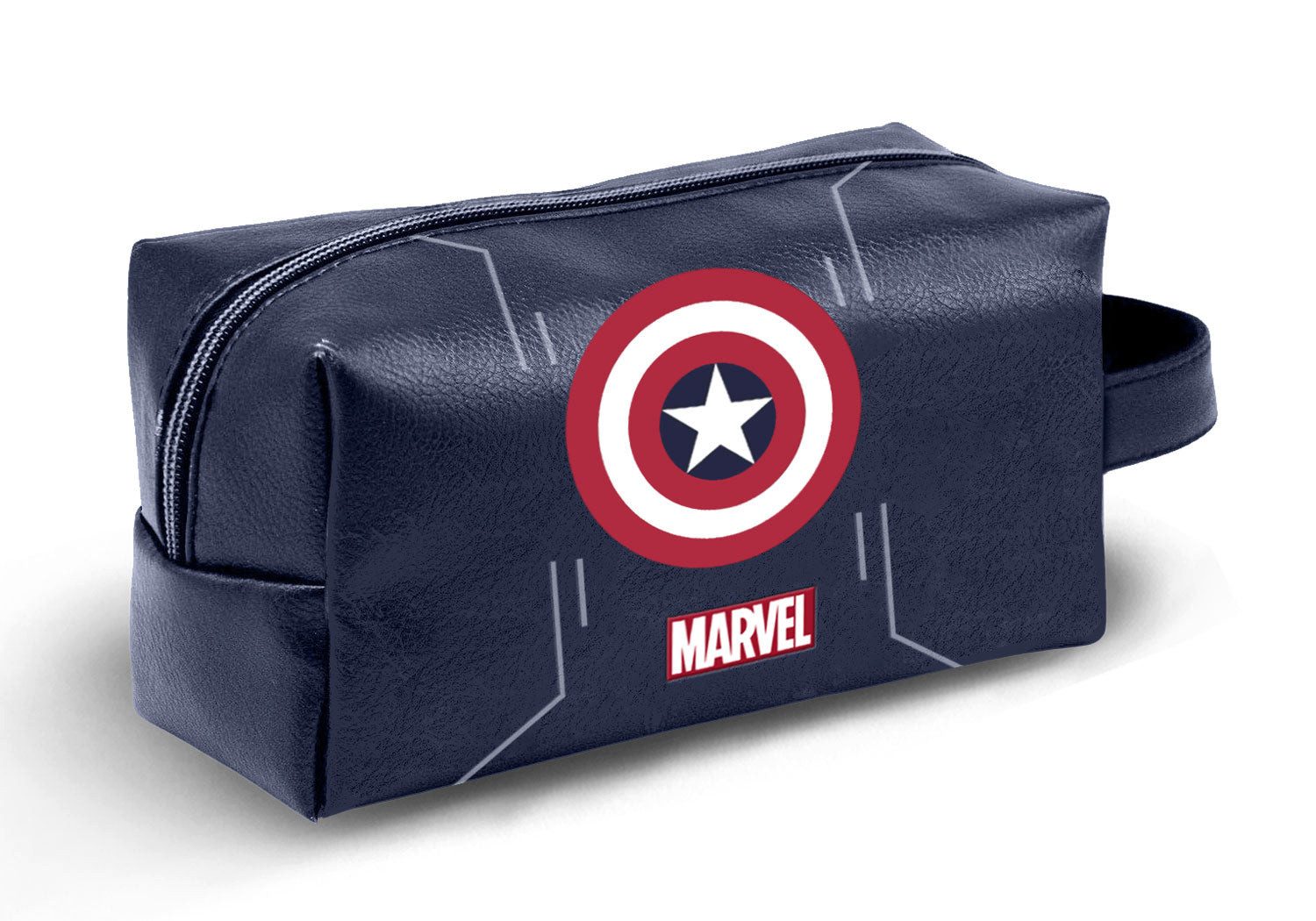 Karactermania Kulturbeutel Marvel Captain America große Kulturtasche Kosmetiktasche Reisetasche