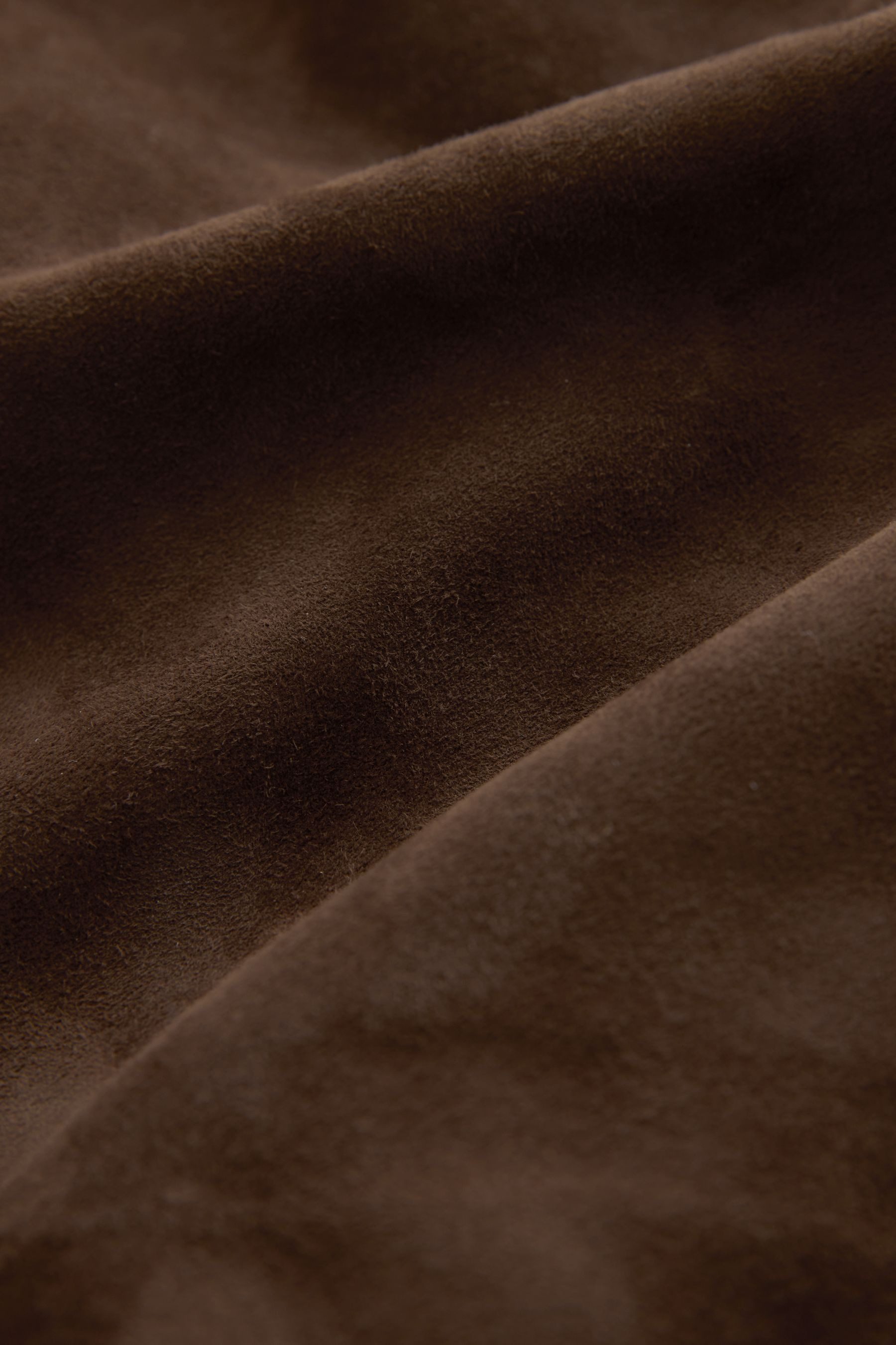 Next Lederjacke Harrington-Jacke aus Veloursleder (1-St)