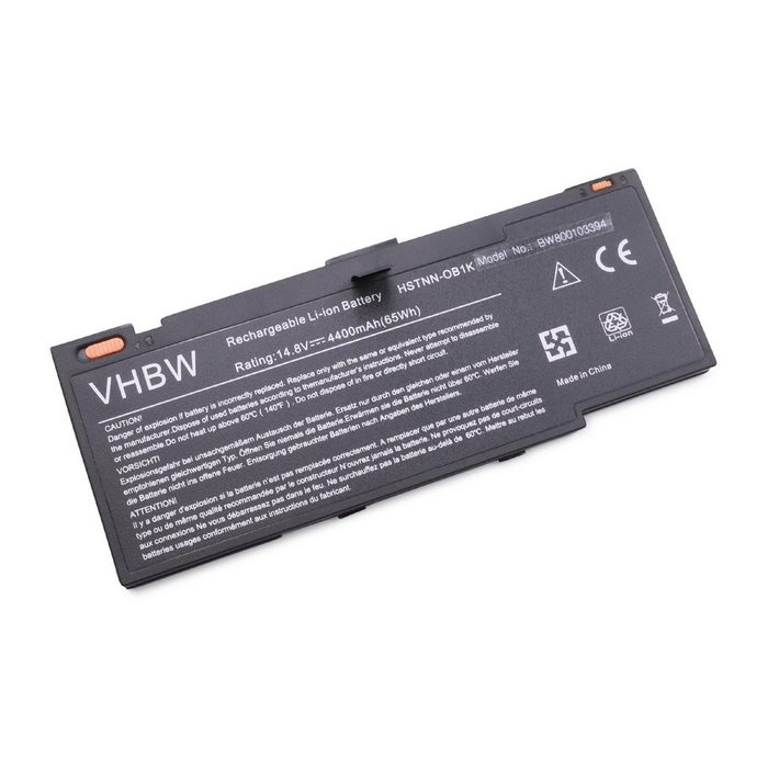 vhbw passend für HP Envy 14-1101eg 14-1101tx Beats Edition 14-1102tx Beats Edition Notebook / Netbook (4000mAh 14 8V Li-Ion) Laptop-Akku 4000 mAh