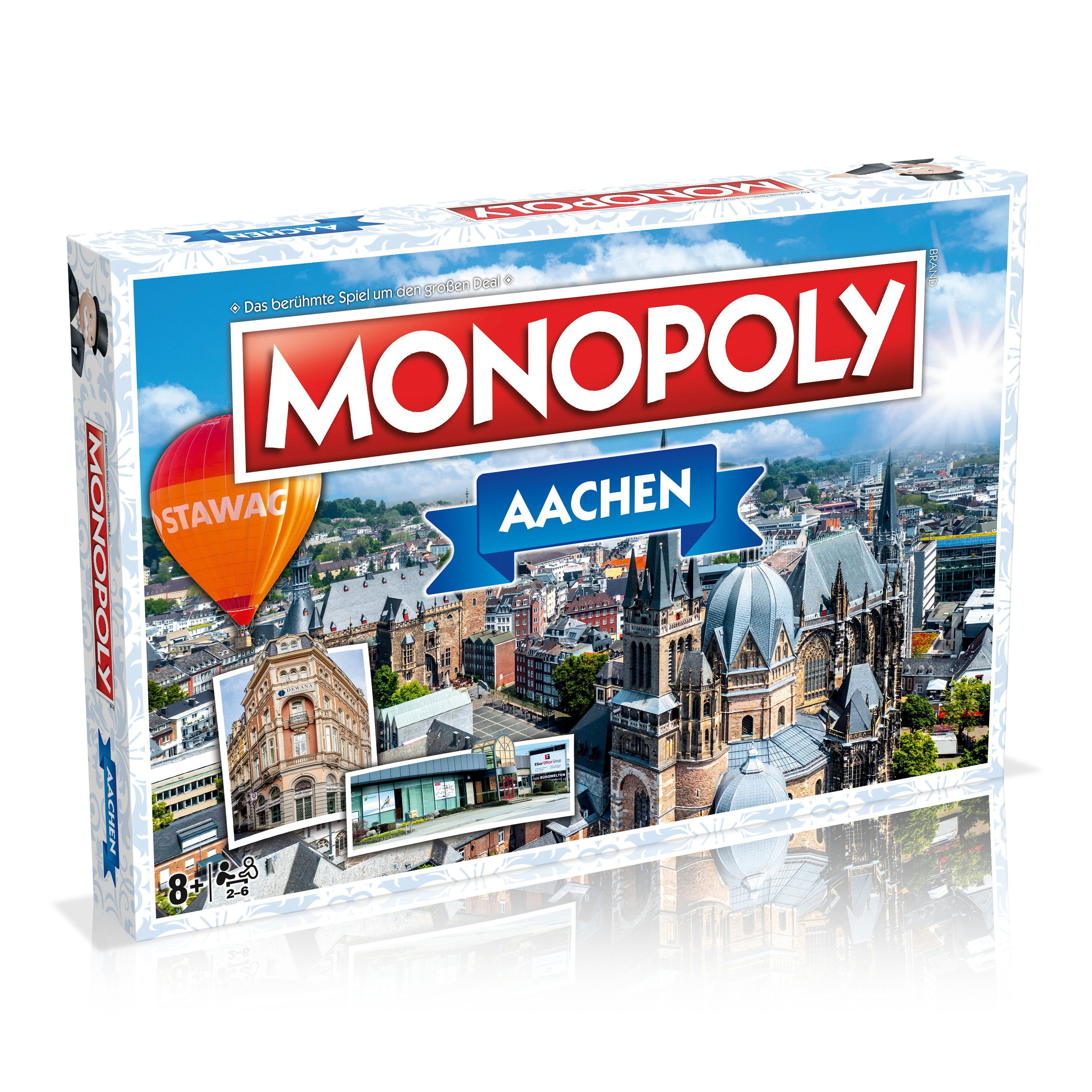 Winning Moves Spiel Monopoly - Aachen, Brettspiel