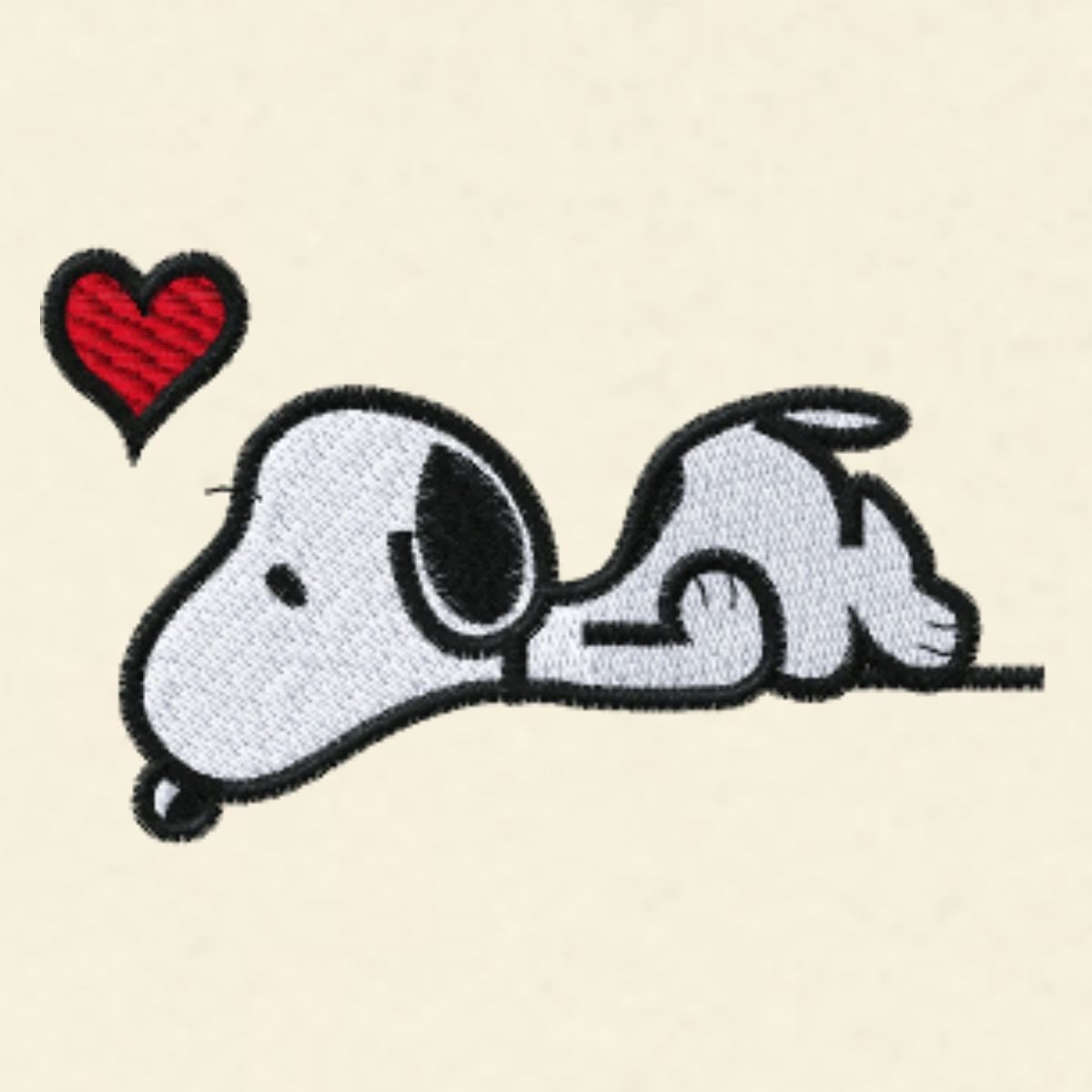 Spreadshirt Hoodie Peanuts Snoopy Liebe Herz Love Stick Unisex Hoodie (1-tlg)