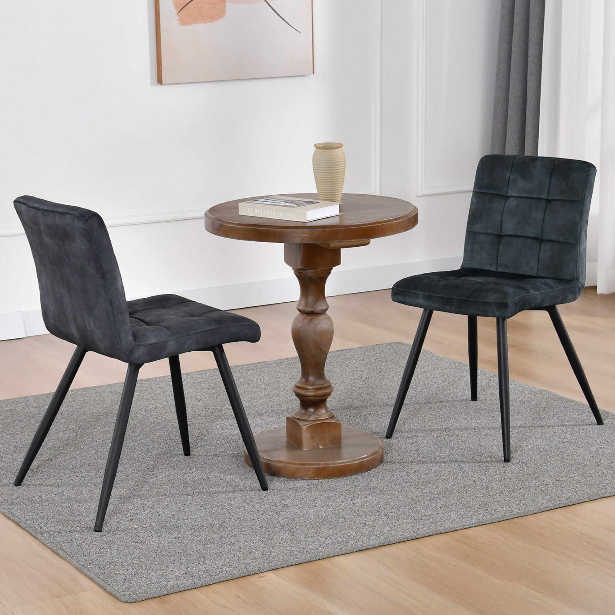 Duhome Esszimmerstuhl, Küchenstuhl 2er Set, Wohnzimmerstuhl günstig online kaufen