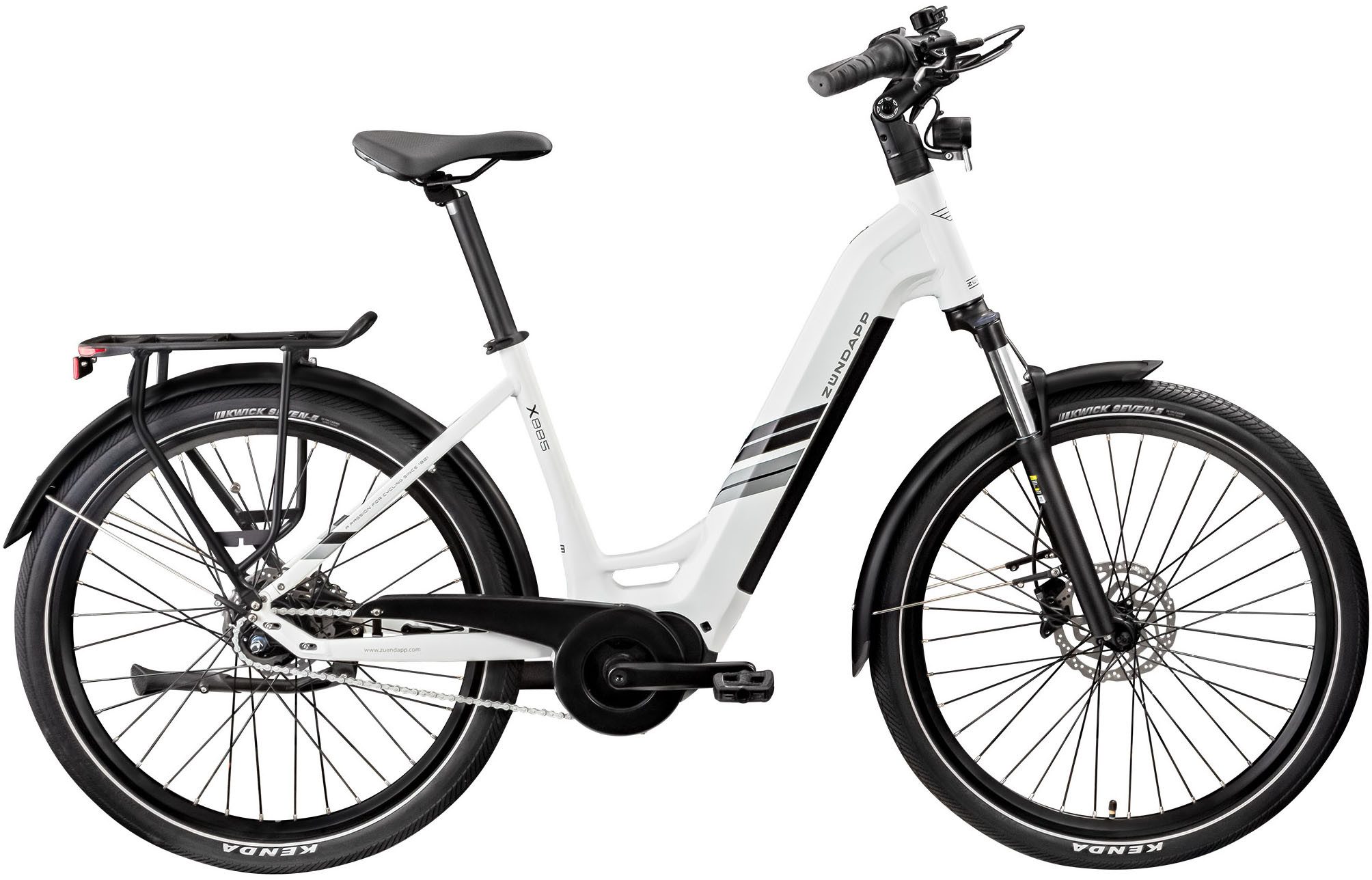 Zündapp E-Bike Cityrad X885, 7 Gang, Nabenschaltung, Mittelmotor, 550 Wh