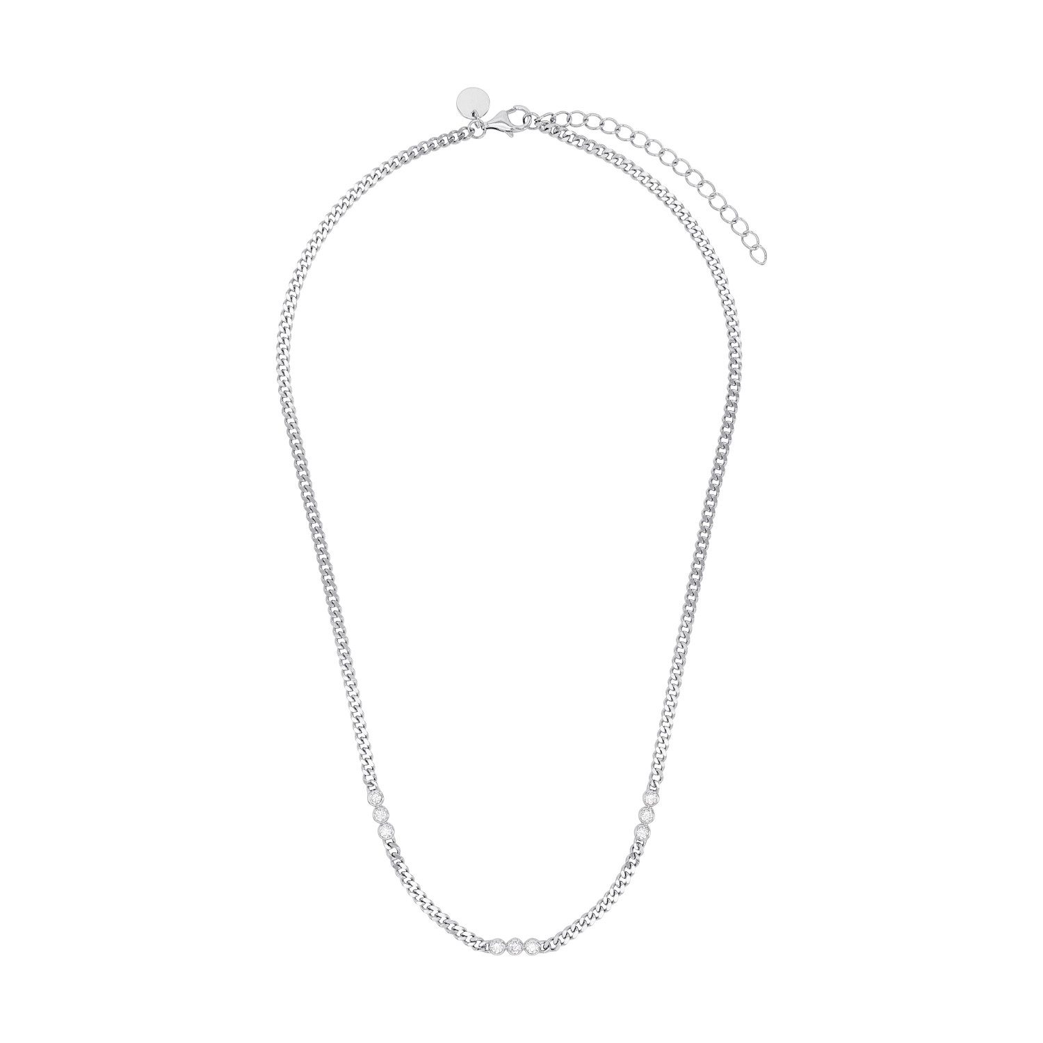 Noelani Silberkette Noelani Kette mit Anhänger (Halskette, 1-tlg., Halskette)