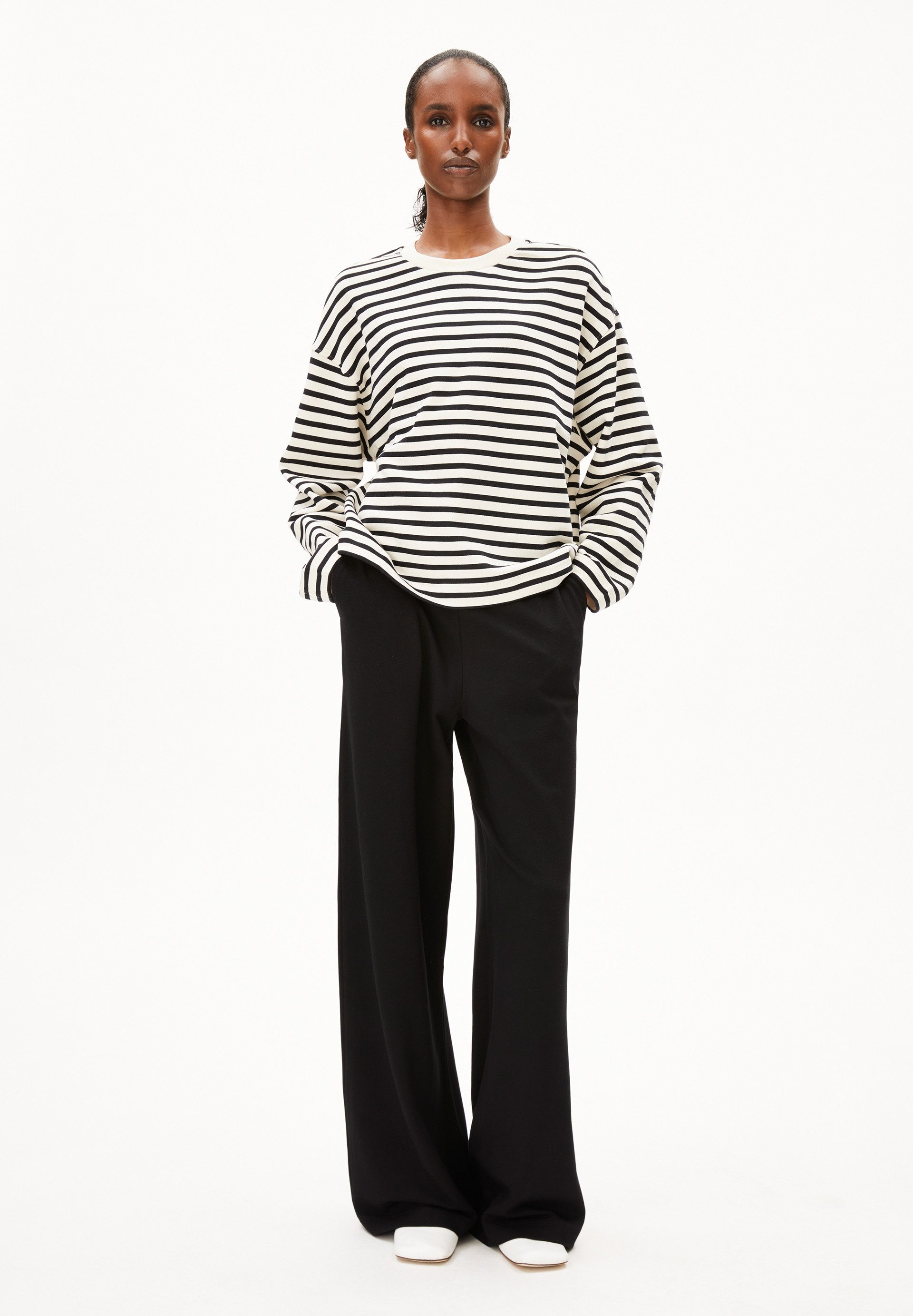 Armedangels Sweatshirt FRANKAA MAARLEN STRIPE (Oversized günstig online kaufen