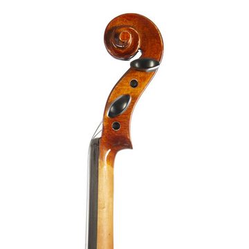 FAME Violine, FVN-118, 1/2 Violine, Vollmassiv, mit Ebenholz-Garnitur, Brasilholz-Bogen, FVN-118, 1/2 Violine, Vollmassiv