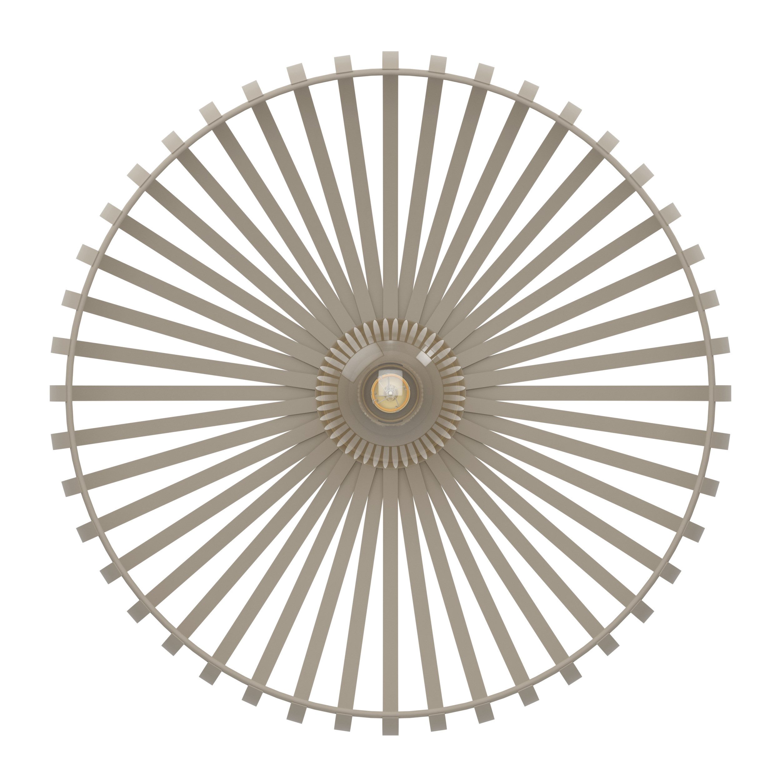 EGLO LED Deckenleuchte MOGANO 3 Deckenlampe - Stahl - E27 - 1X40W - IP20, ohne Leuchtmittel, Wohzimmerlampe, Esszimmerlampe, Flur, Schlafzimmer, H18 x Ø43 cm