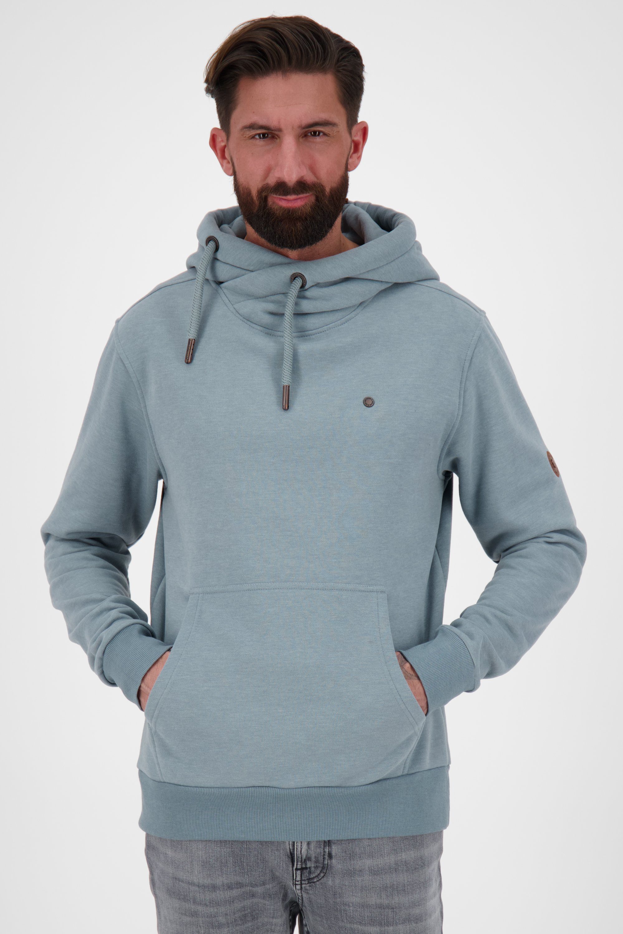 Kickin melange Sweat A & Kapuzensweatshirt, Sweatshirt Kapuzensweatshirt JohnsonAK Alife pacific Herren