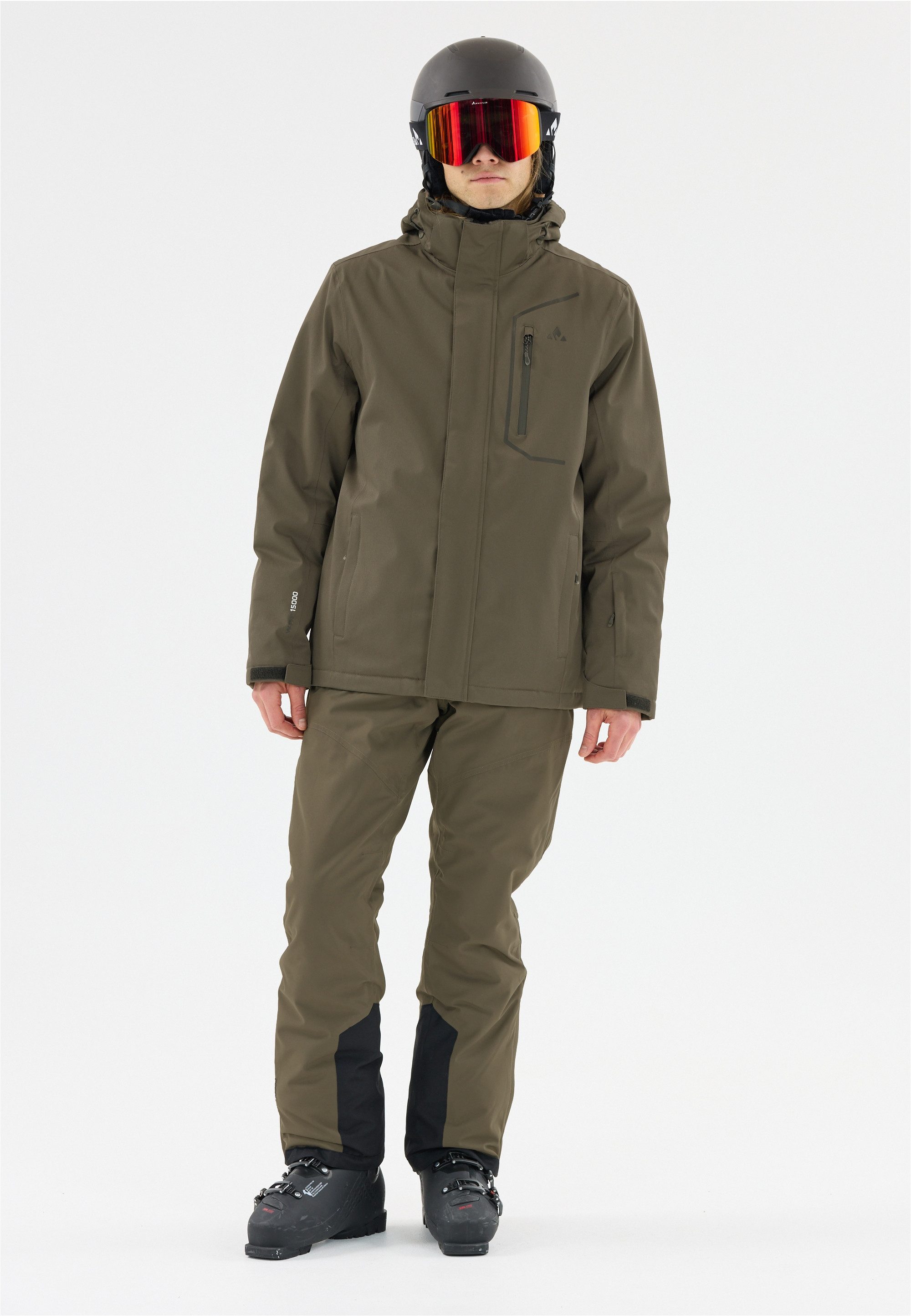 WHISTLER Skijacke Carbon mit wasserabweisender Membran günstig online kaufen